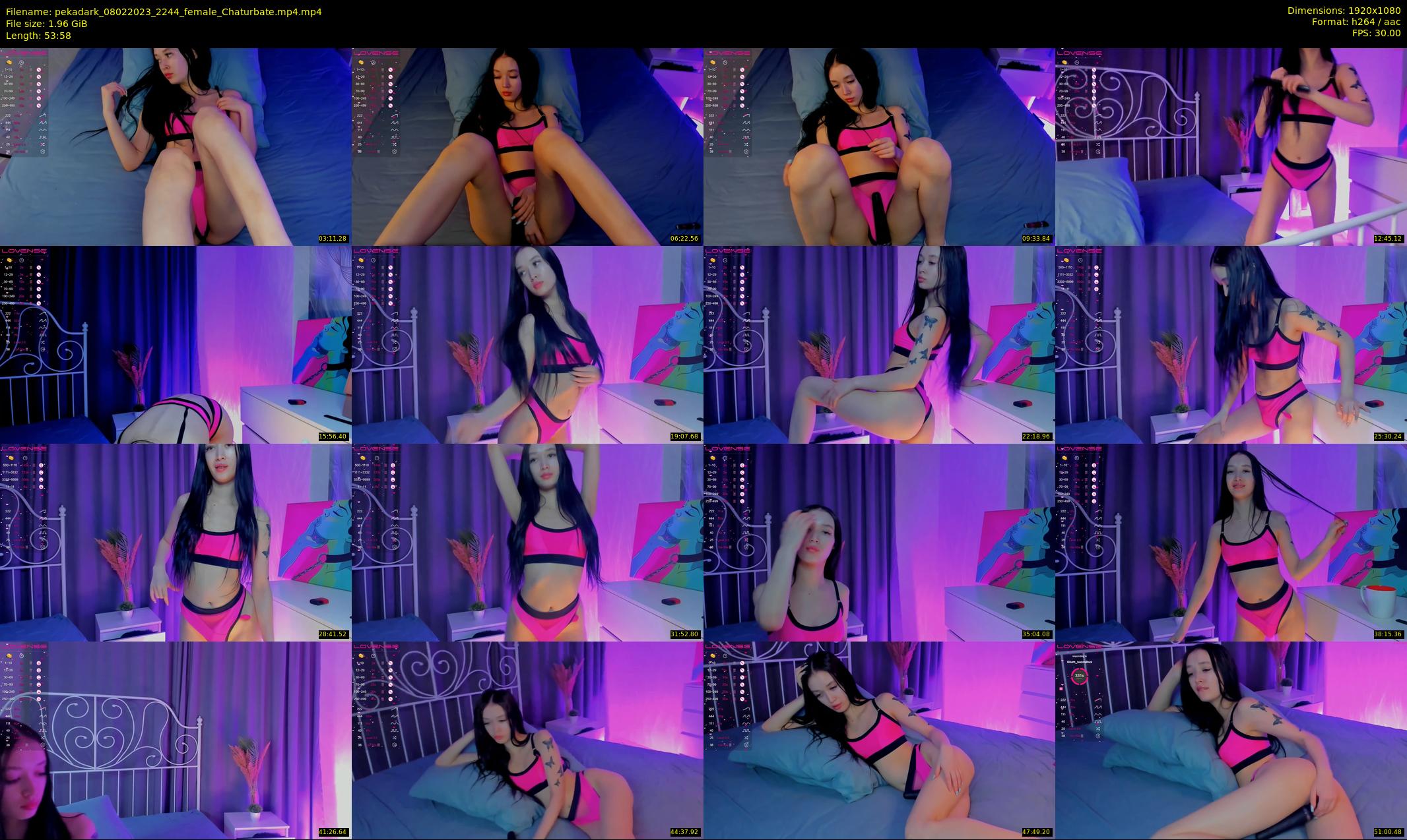 pekadark — 54 minute Chaturbate female cam show recording, 1080p, Feb 8, 2023