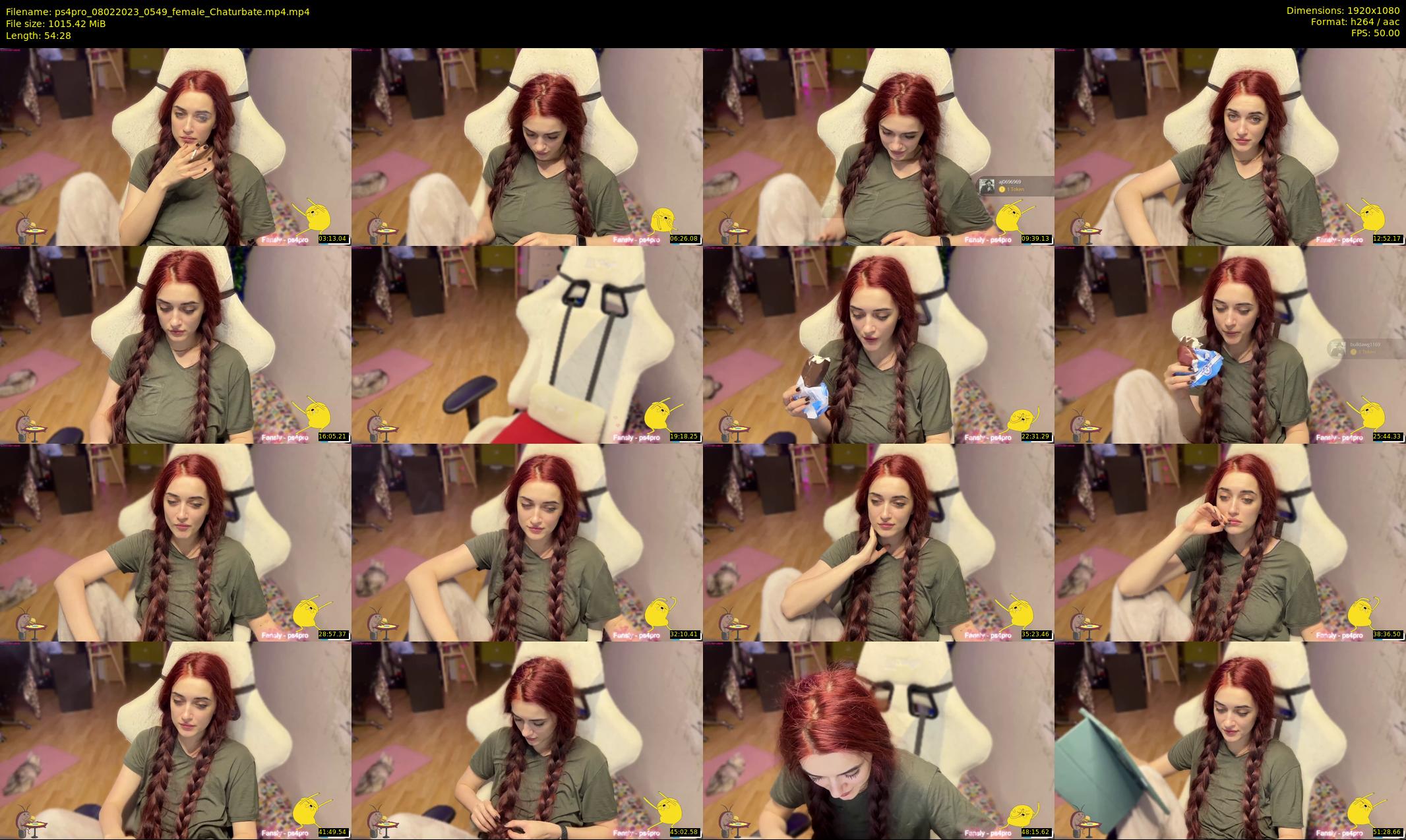 ps4pro — 55 minute Chaturbate female cam show recording, 1080p, Feb 8, 2023