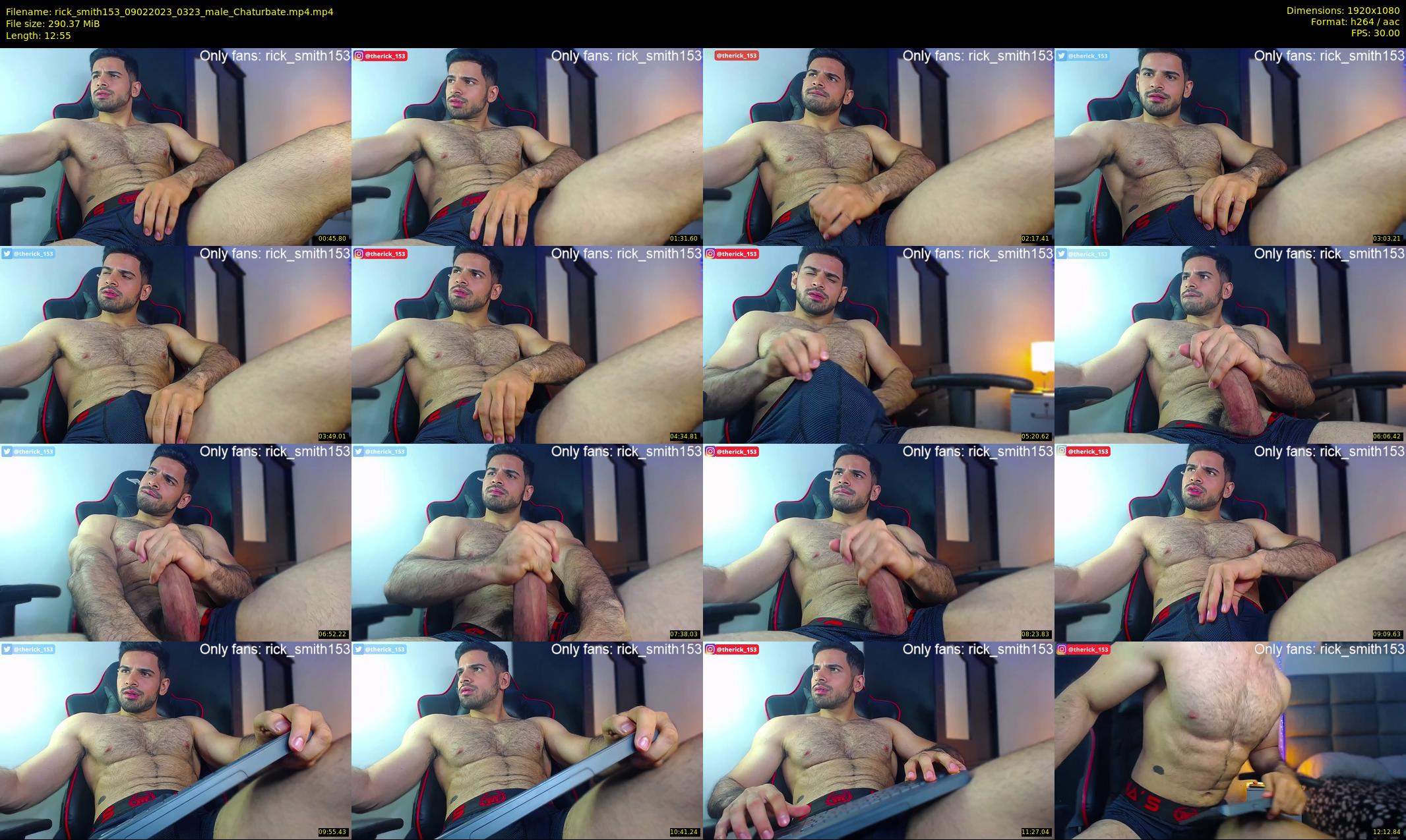 rick_smith153 — 13 minute Chaturbate male cam show recording, 1080p, Feb 9, 2023