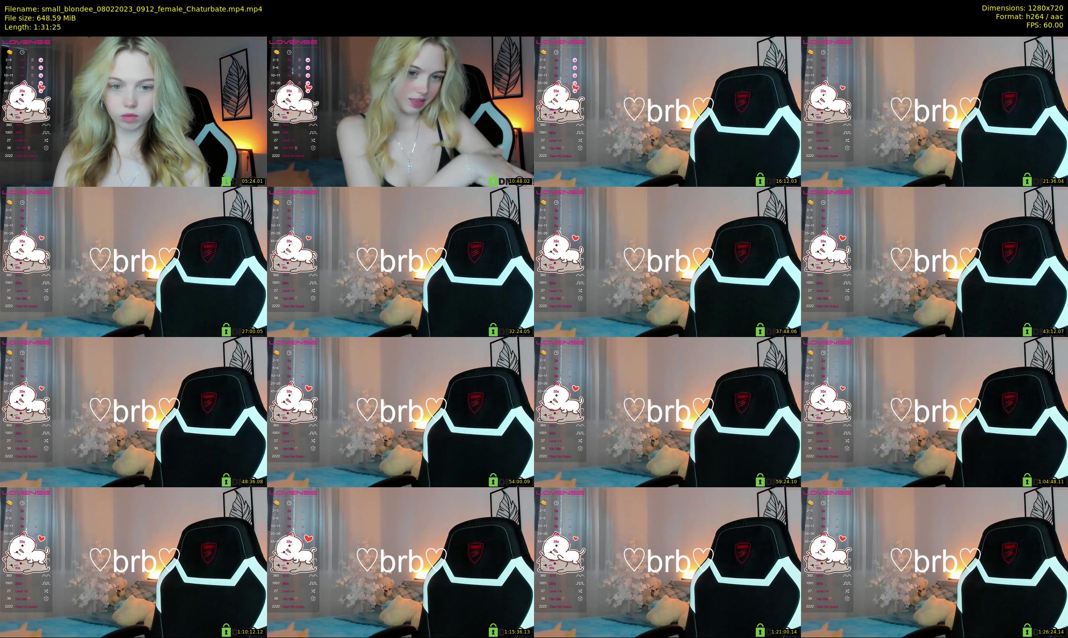small_blondee — 92 minute Chaturbate female cam show recording, 720p, Feb 8, 2023