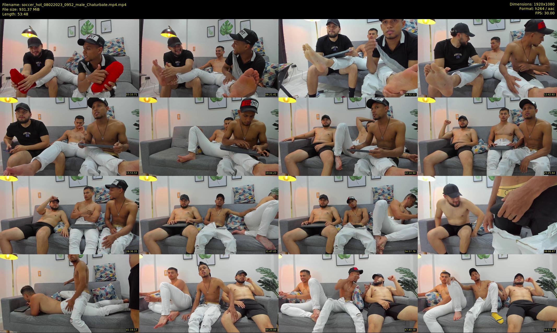 soccer_hot — 54 minute Chaturbate male cam show recording, 1080p, Feb 8, 2023