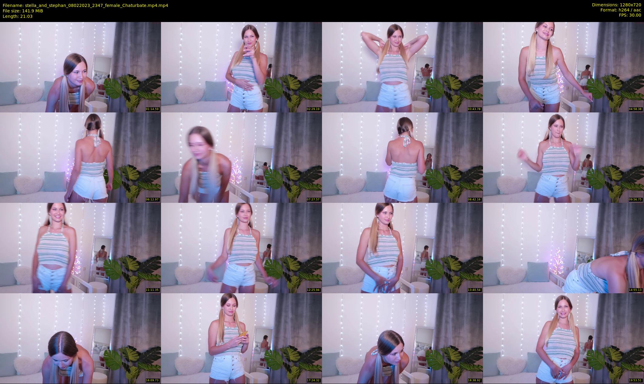 stella_and_stephan — 22 minute Chaturbate couple cam show recording, 720p, Feb 8, 2023