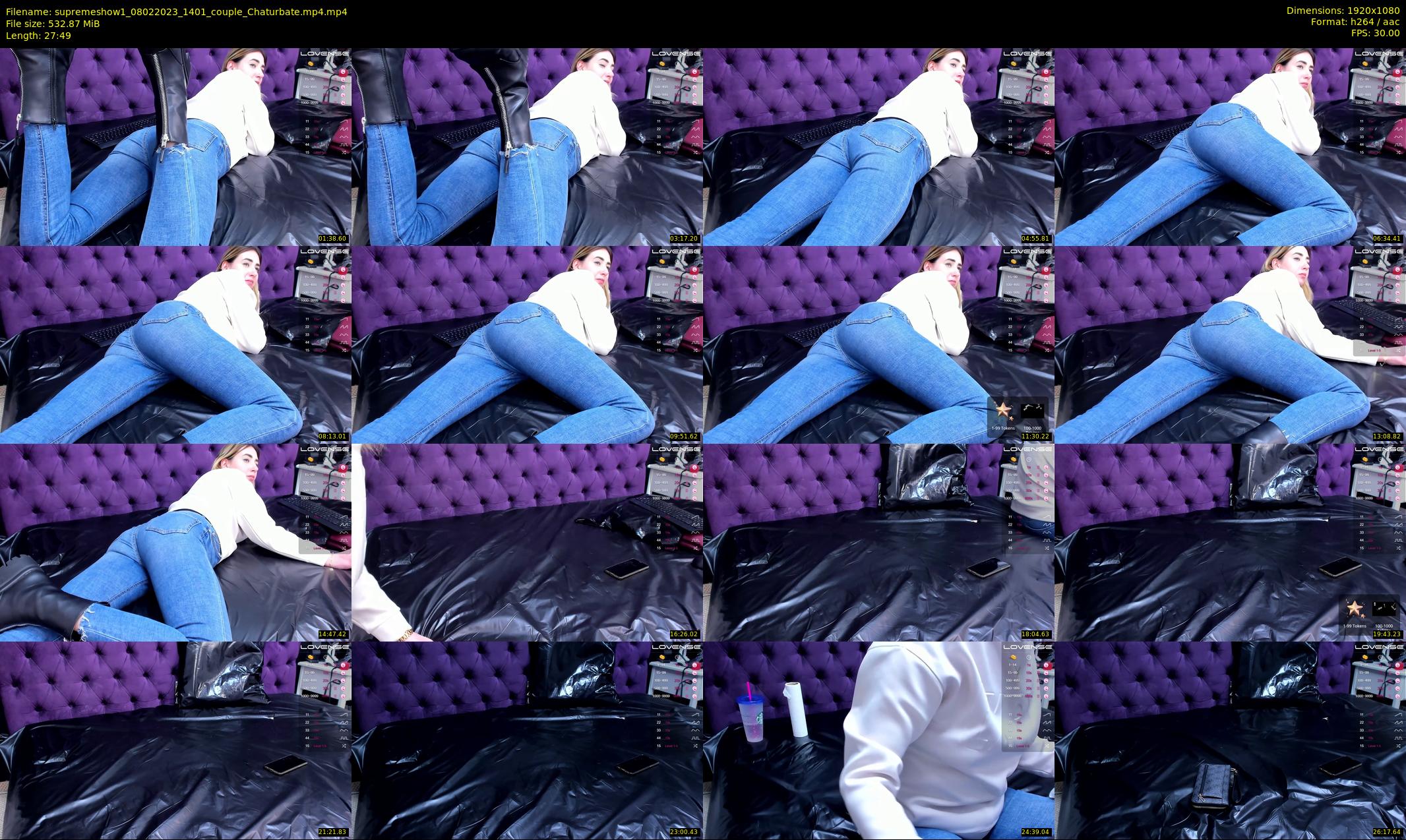 supremeshow1 — 28 minute Chaturbate couple cam show recording, 1080p, Feb 8, 2023