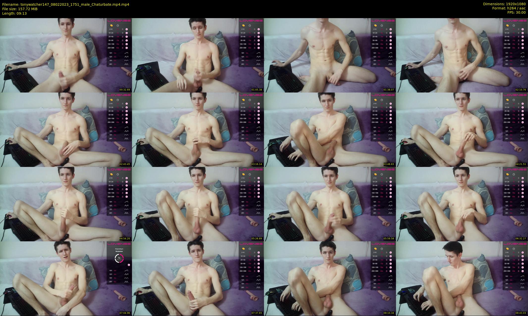 tonywatcher147 — 10 minute Chaturbate male cam show recording, 1080p, Feb 8, 2023