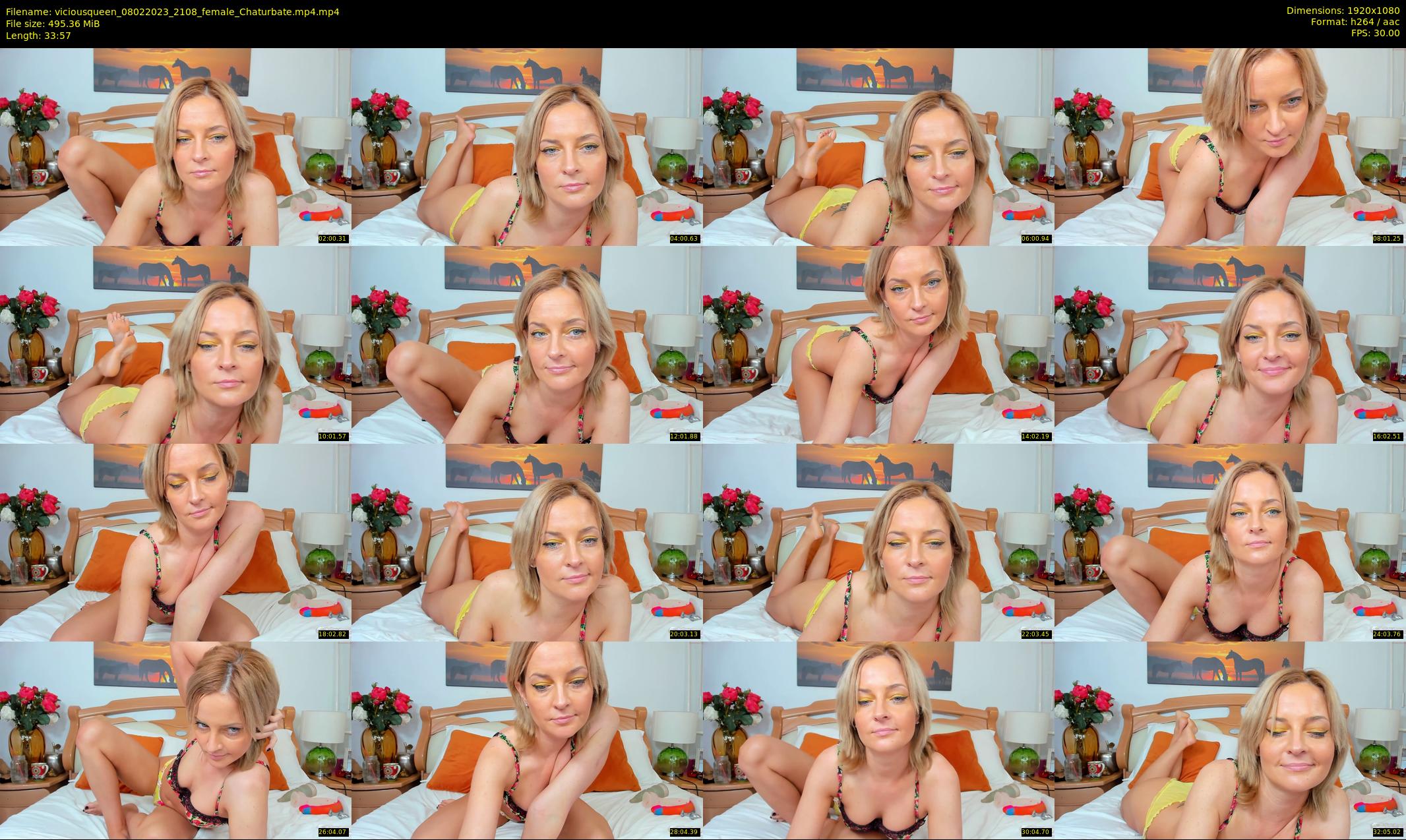 viciousqueen — 34 minute Chaturbate female cam show recording, 1080p, Feb 8, 2023