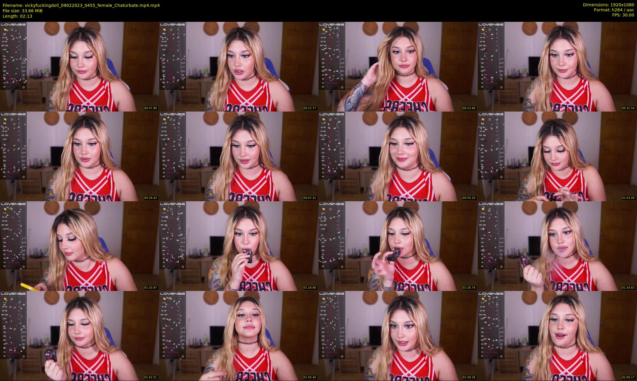 vickyfuckingdoll — 3 minute Chaturbate female cam show recording, 1080p, Feb 9, 2023