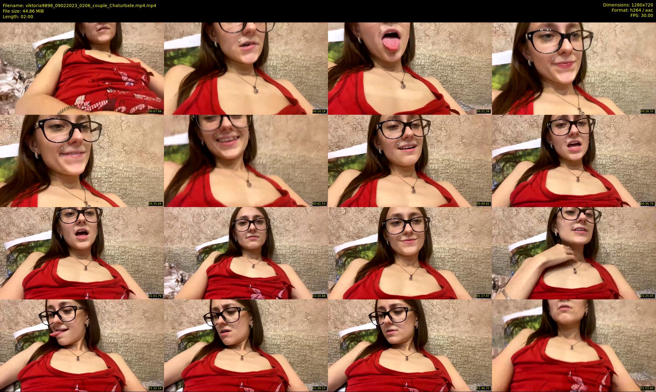 viktoria9898 — 2 minute Chaturbate couple cam show recording, 720p, Feb 9, 2023
