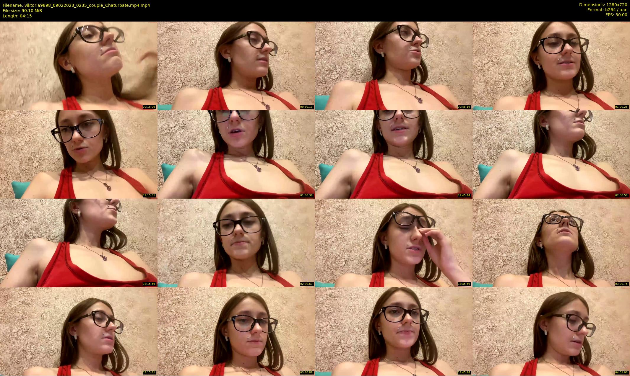 viktoria9898 — 5 minute Chaturbate couple cam show recording, 720p, Feb 9, 2023