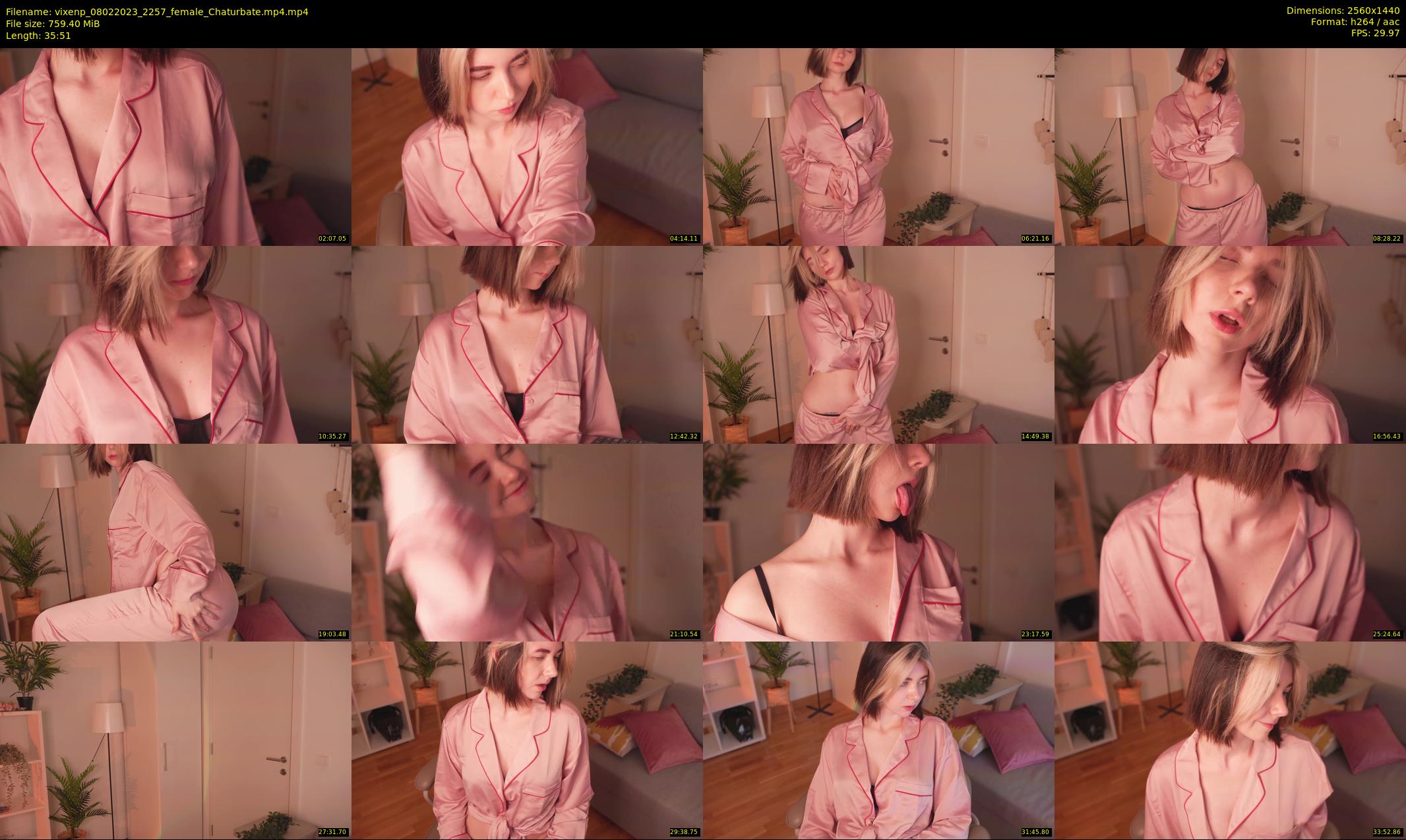 vixenp — 36 minute Chaturbate female cam show recording, 1080p, Feb 8, 2023