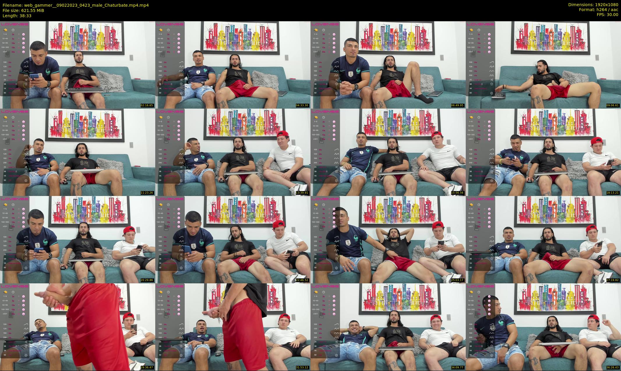 web_gammer_ — 39 minute Chaturbate male cam show recording, 1080p, Feb 9, 2023