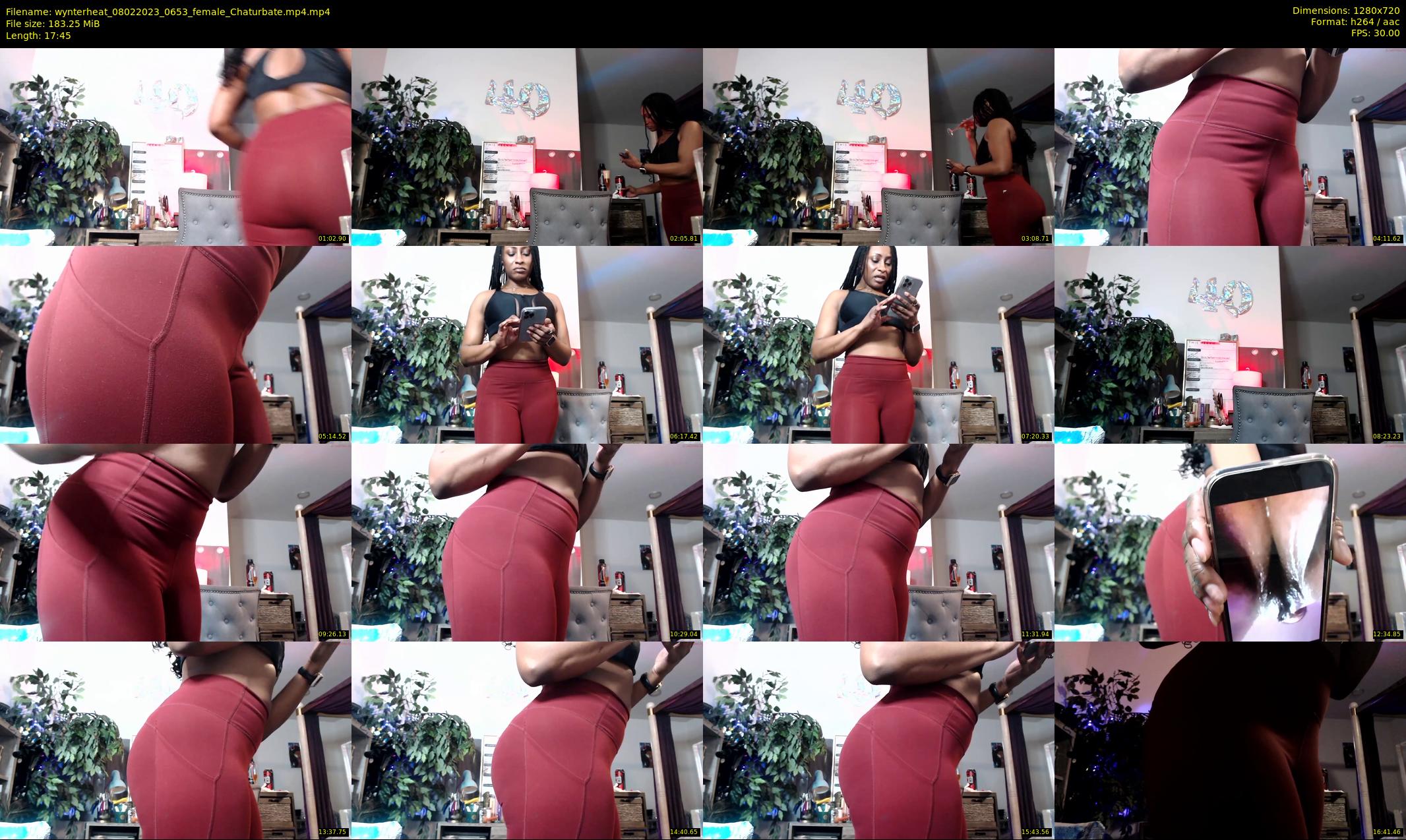 wynterheat — 18 minute Chaturbate female cam show recording, 720p, Feb 8, 2023