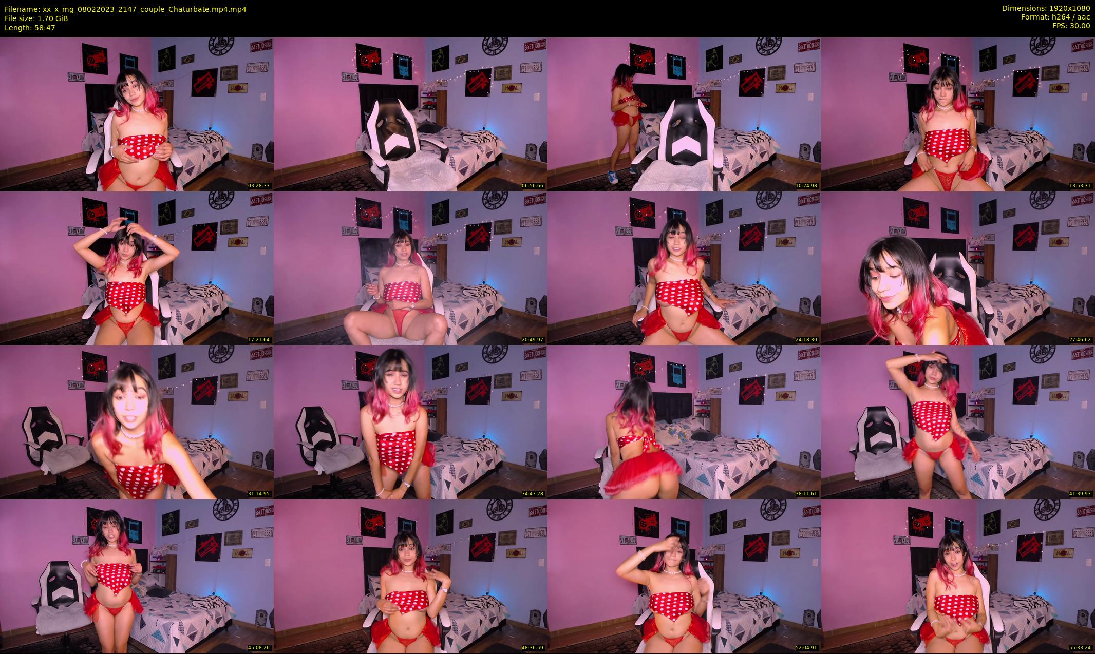 xx_x_mg — 59 minute Chaturbate couple cam show recording, 1080p, Feb 8, 2023