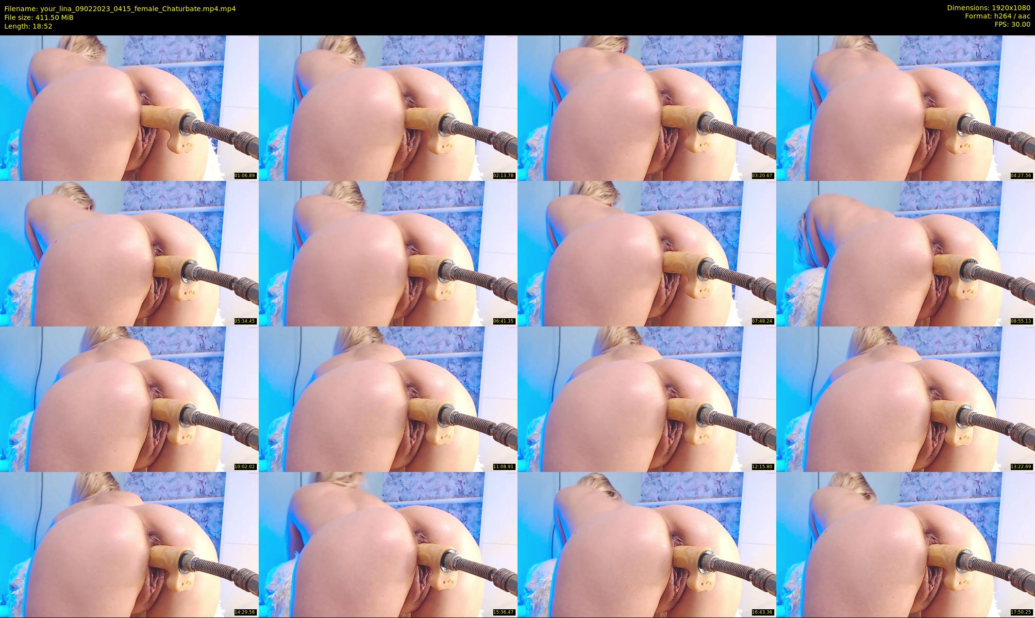 your_lina — 19 minute Chaturbate female cam show recording, 1080p, Feb 9, 2023