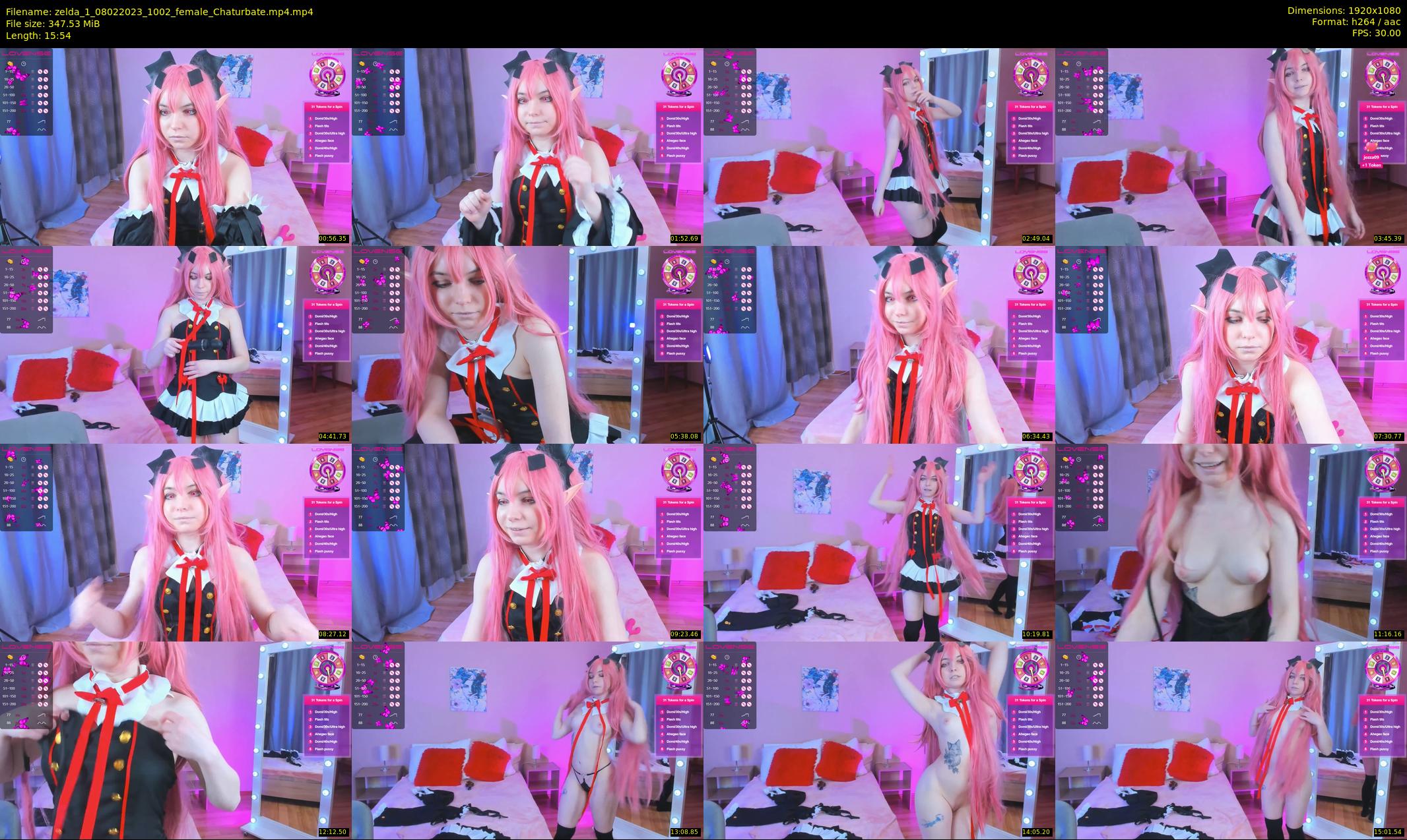 zelda_1 — 16 minute Chaturbate female cam show recording, 1080p, Feb 8, 2023