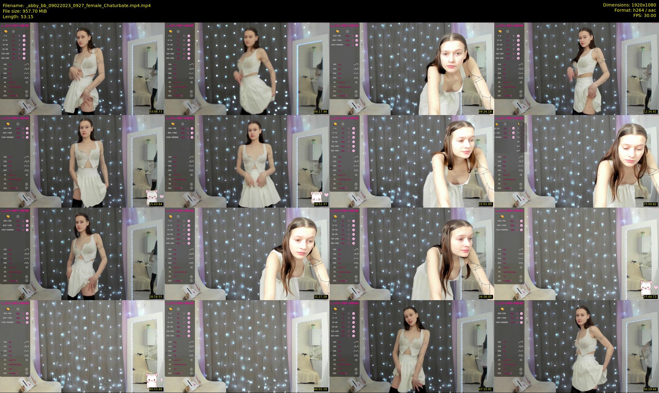 _abby_bb — 54 minute Chaturbate female cam show recording, 1080p, Feb 9, 2023