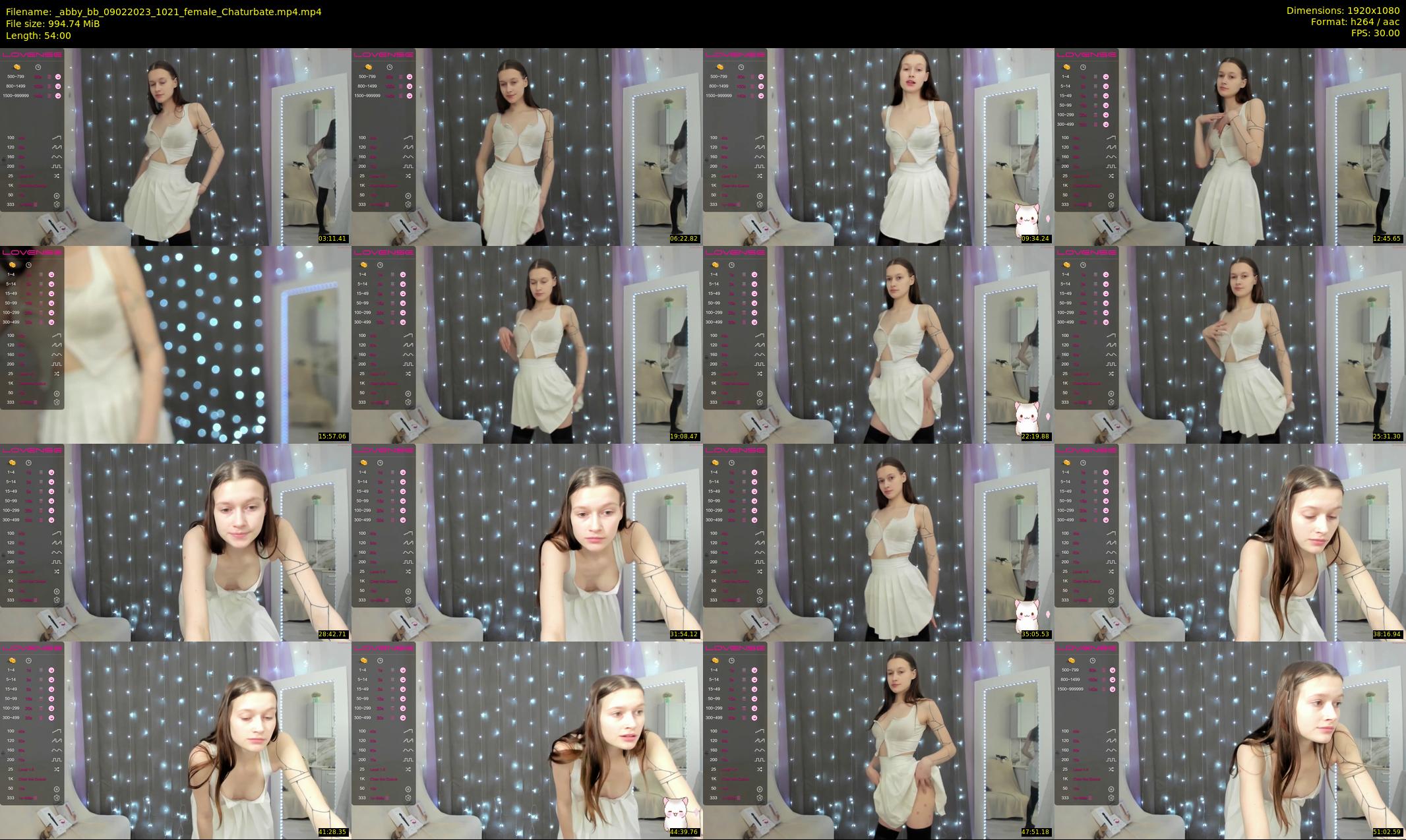 _abby_bb — 54 minute Chaturbate female cam show recording, 1080p, Feb 9, 2023