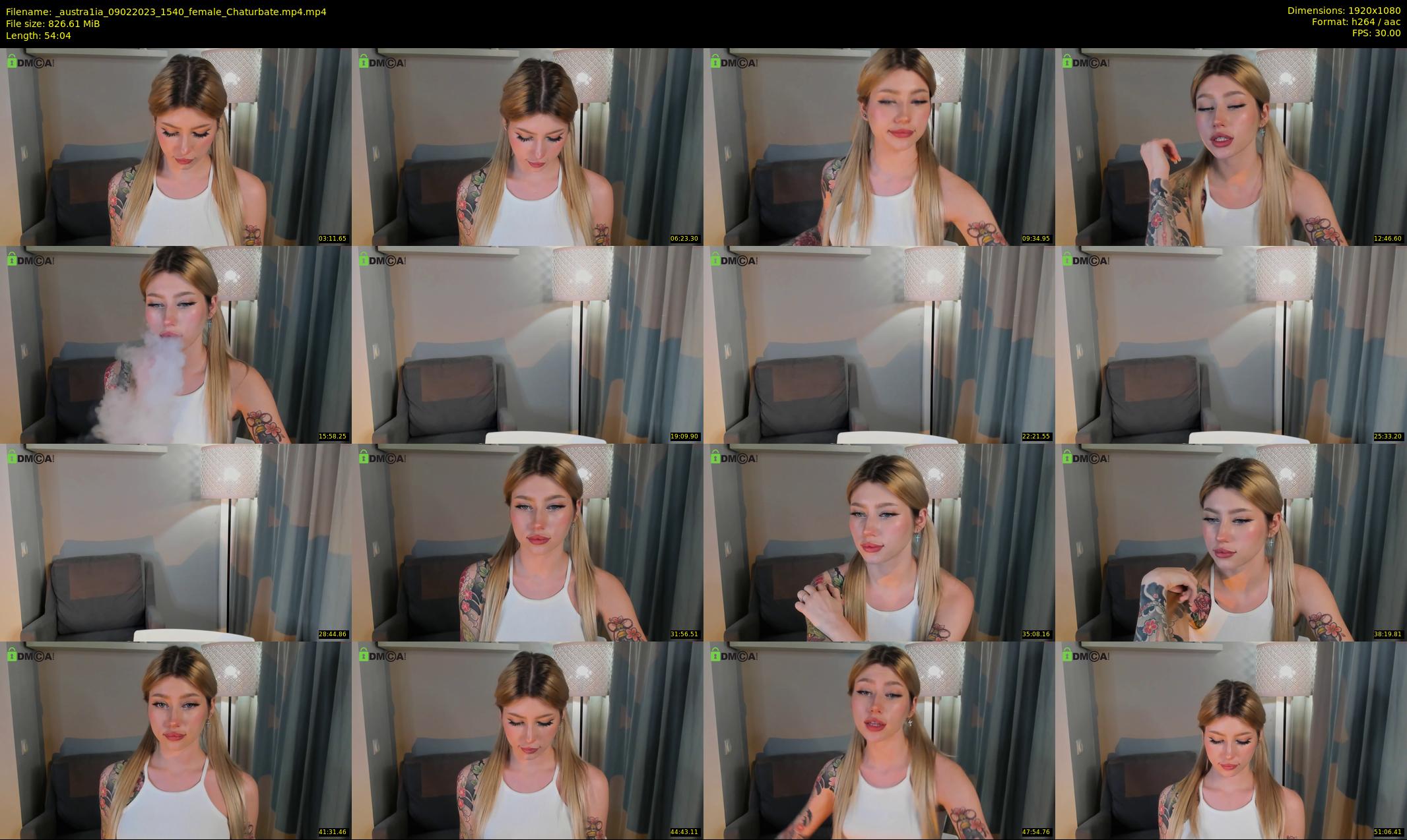 _austra1ia — 55 minute Chaturbate female cam show recording, 1080p, Feb 9, 2023