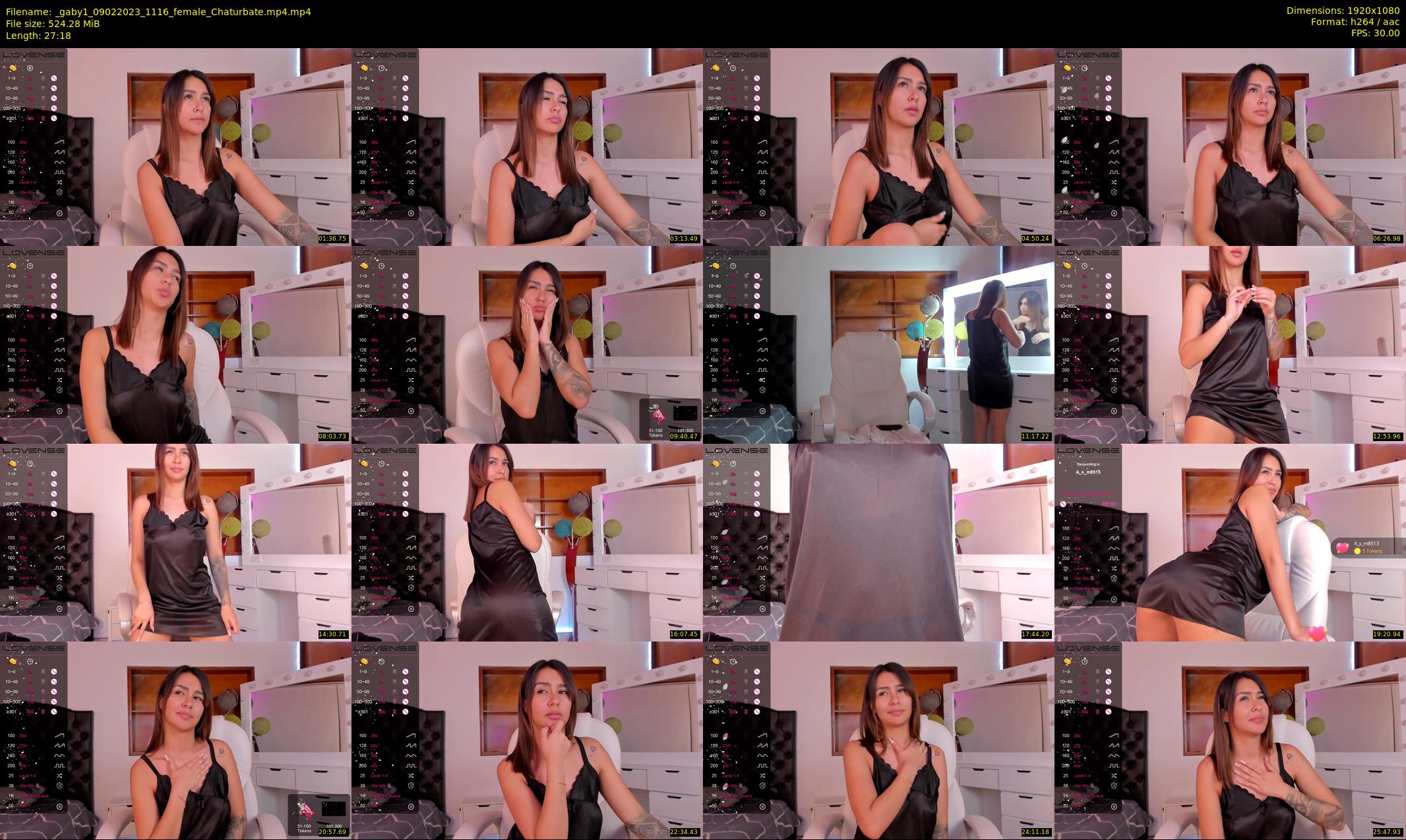 _gaby1 — 28 minute Chaturbate female cam show recording, 1080p, Feb 9, 2023