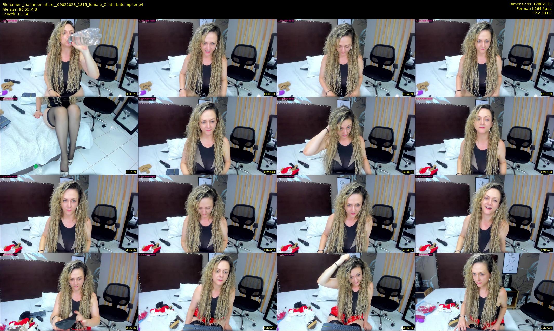 _madamemature_ — 12 minute Chaturbate female cam show recording, 720p, Feb 9, 2023