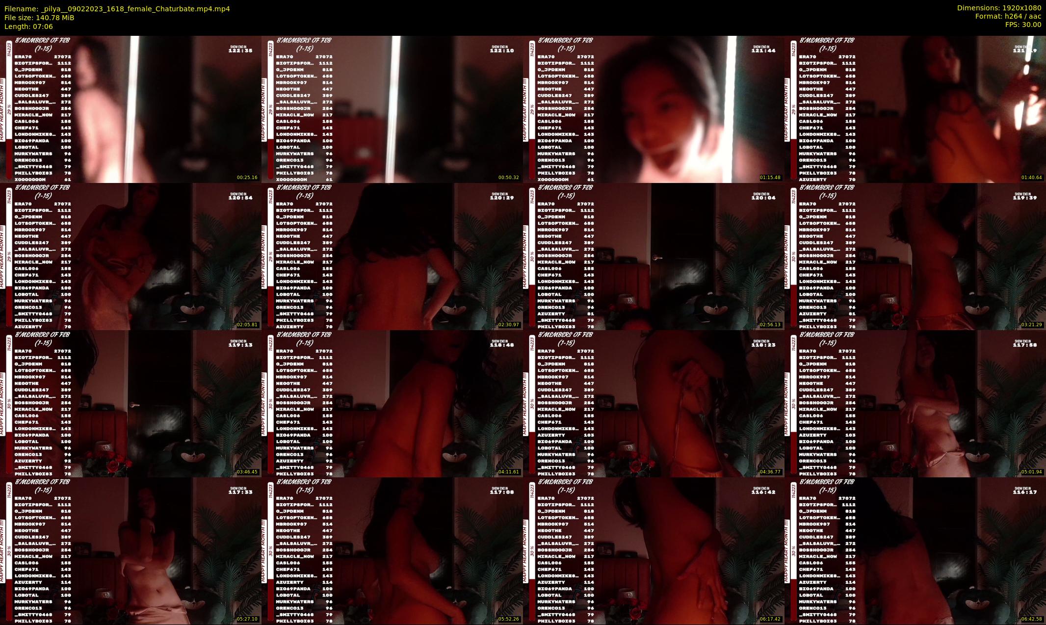 _pilya_ — 8 minute Chaturbate female cam show recording, 1080p, Feb 9, 2023