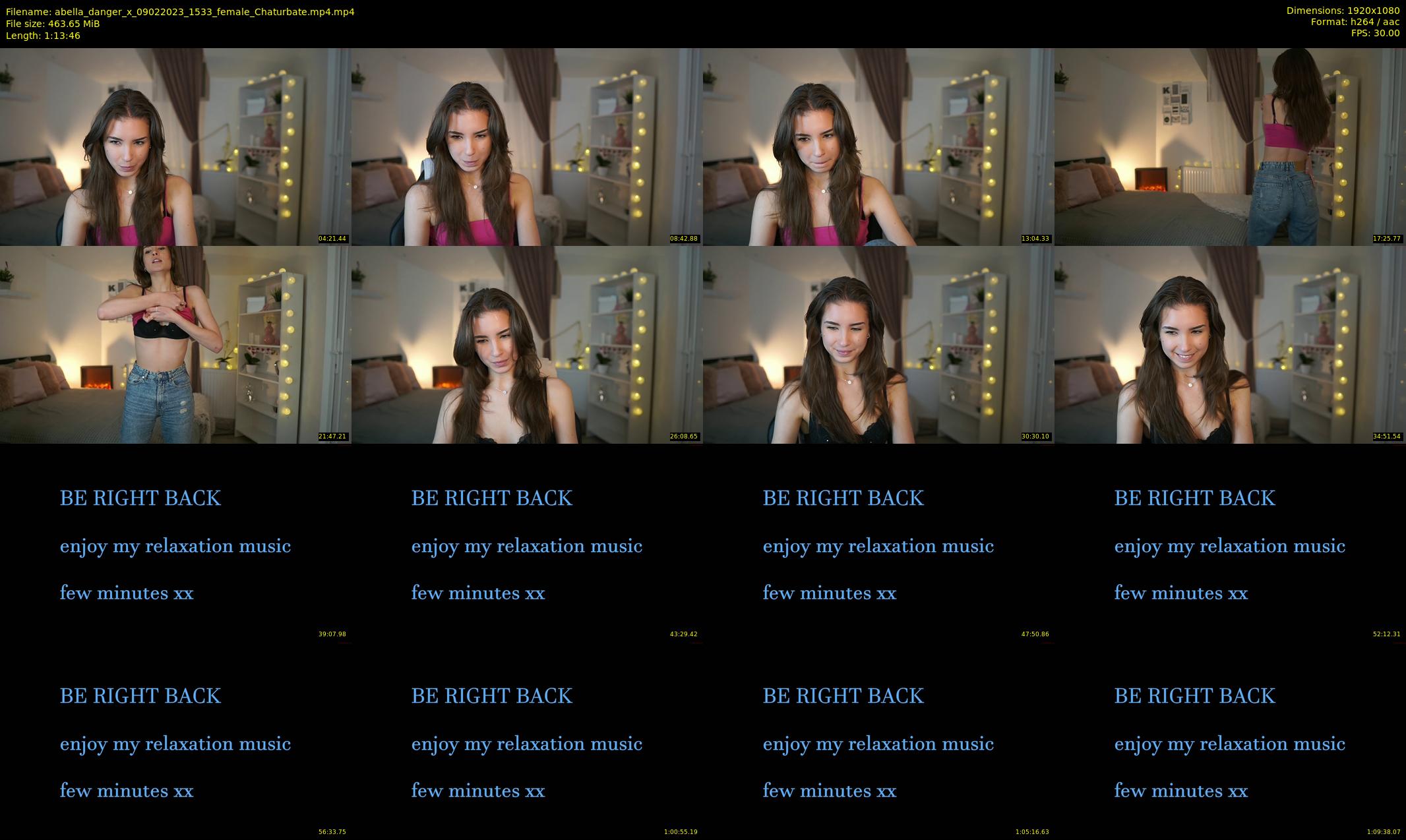 abella_danger_x — 74 minute Chaturbate female cam show recording, 1080p, Feb 9, 2023