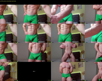 adam_muscle_ — 54 minute Chaturbate male cam show recording, 1080p, Feb 9, 2023