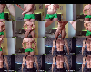 adam_muscle_ — 66 minute Chaturbate male cam show recording, 720p, Feb 9, 2023