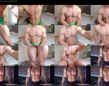 adam_muscle_ — 63 minute Chaturbate male cam show recording, 1080p, Feb 9, 2023
