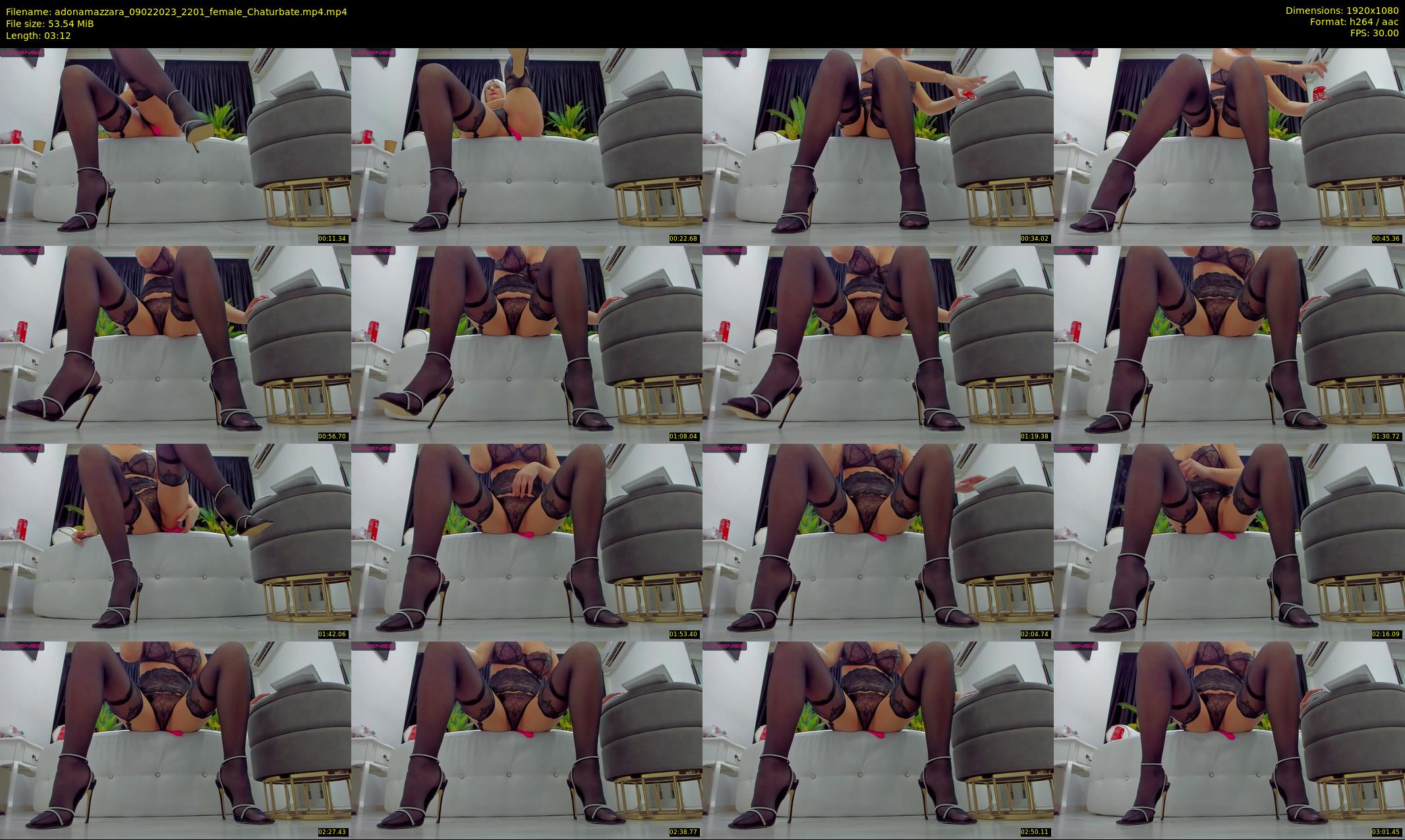 adonamazzara — 4 minute Chaturbate female cam show recording, 1080p, Feb 9, 2023