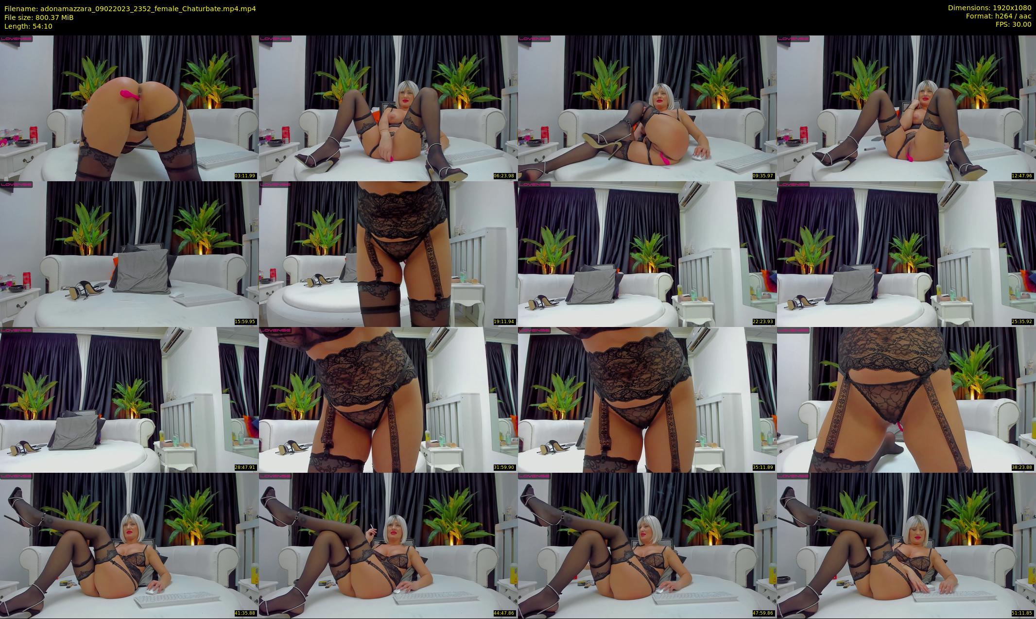 adonamazzara — 55 minute Chaturbate female cam show recording, 1080p, Feb 9, 2023