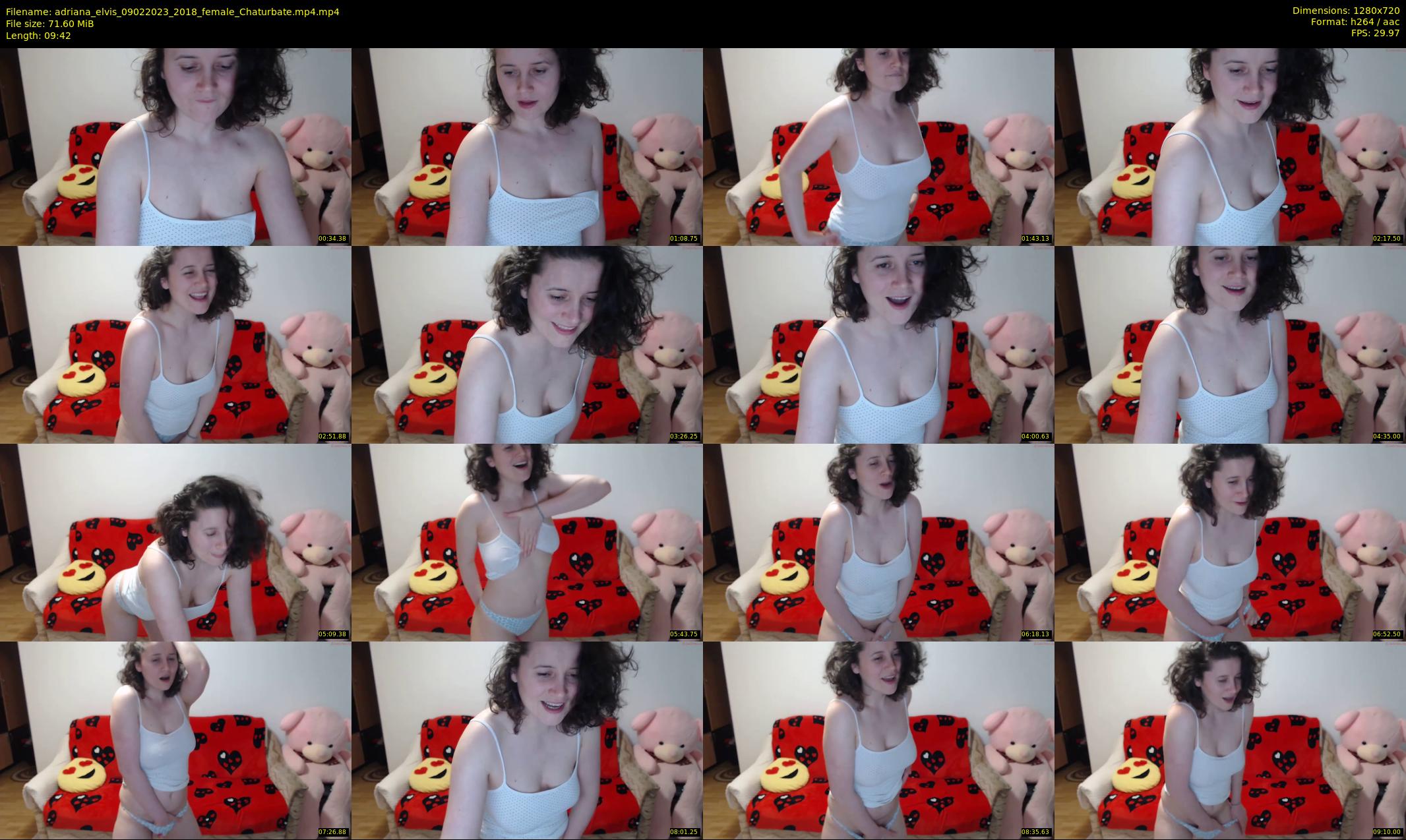 adriana_elvis — 10 minute Chaturbate couple cam show recording, 720p, Feb 9, 2023