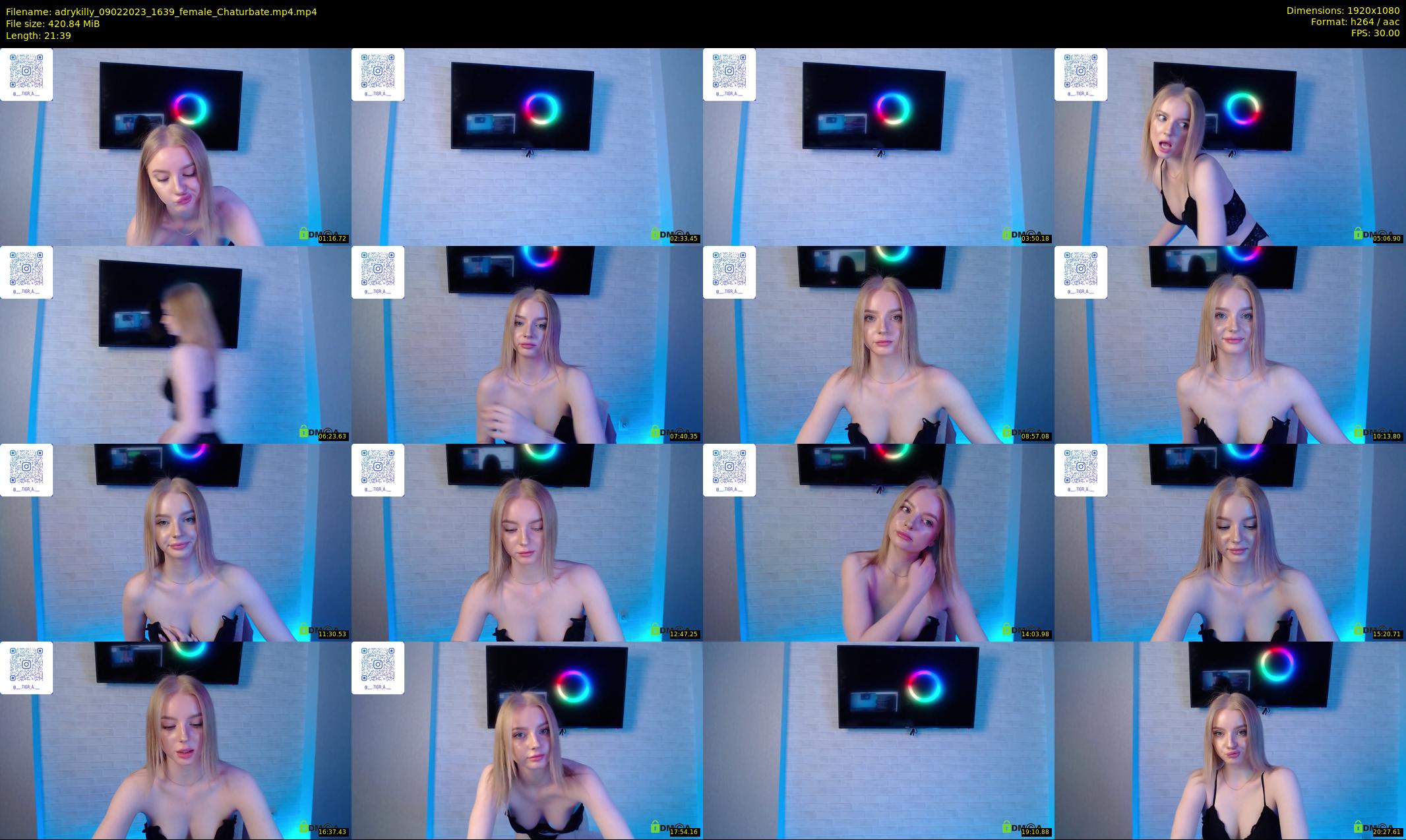 adrykilly — 22 minute Chaturbate female cam show recording, 1080p, Feb 9, 2023