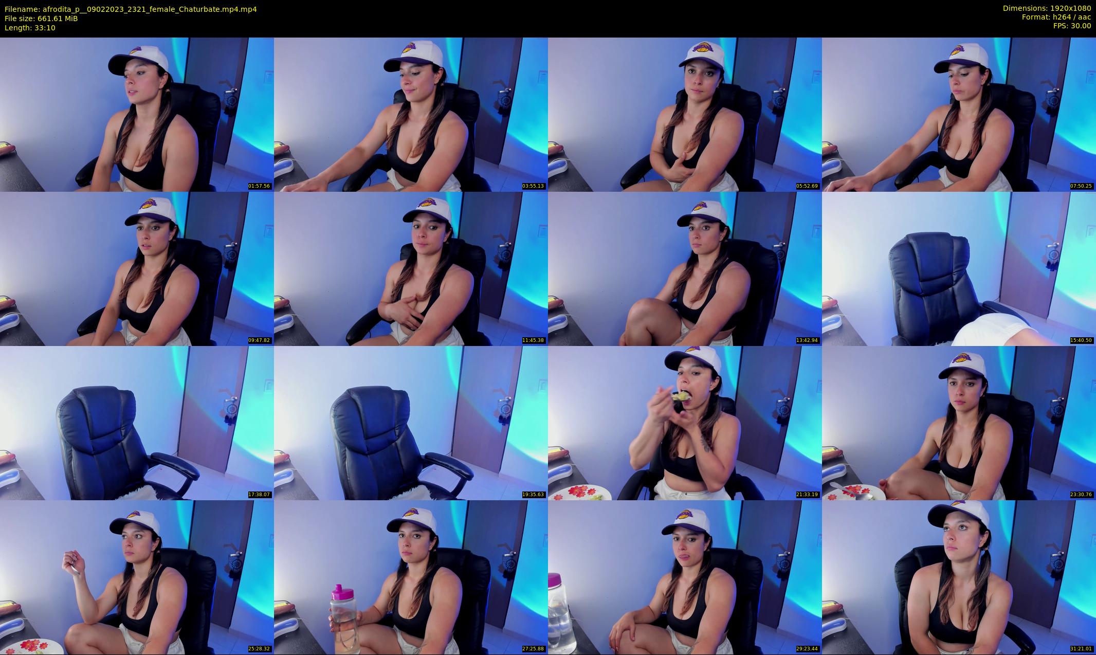 afrodita_p_ — 34 minute Chaturbate female cam show recording, 1080p, Feb 9, 2023