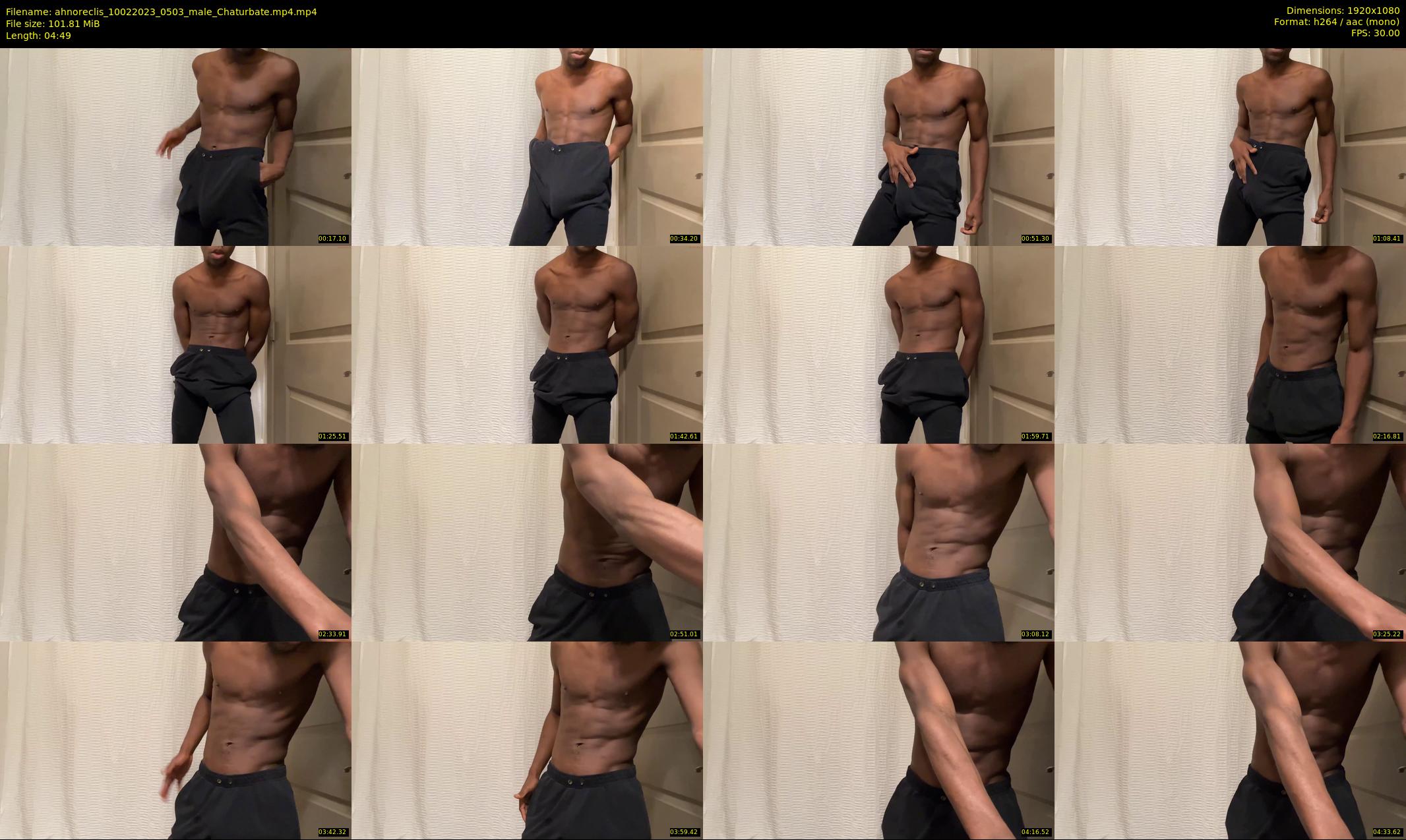 ahnoreclis — 5 minute Chaturbate male cam show recording, 1080p, Feb 10, 2023