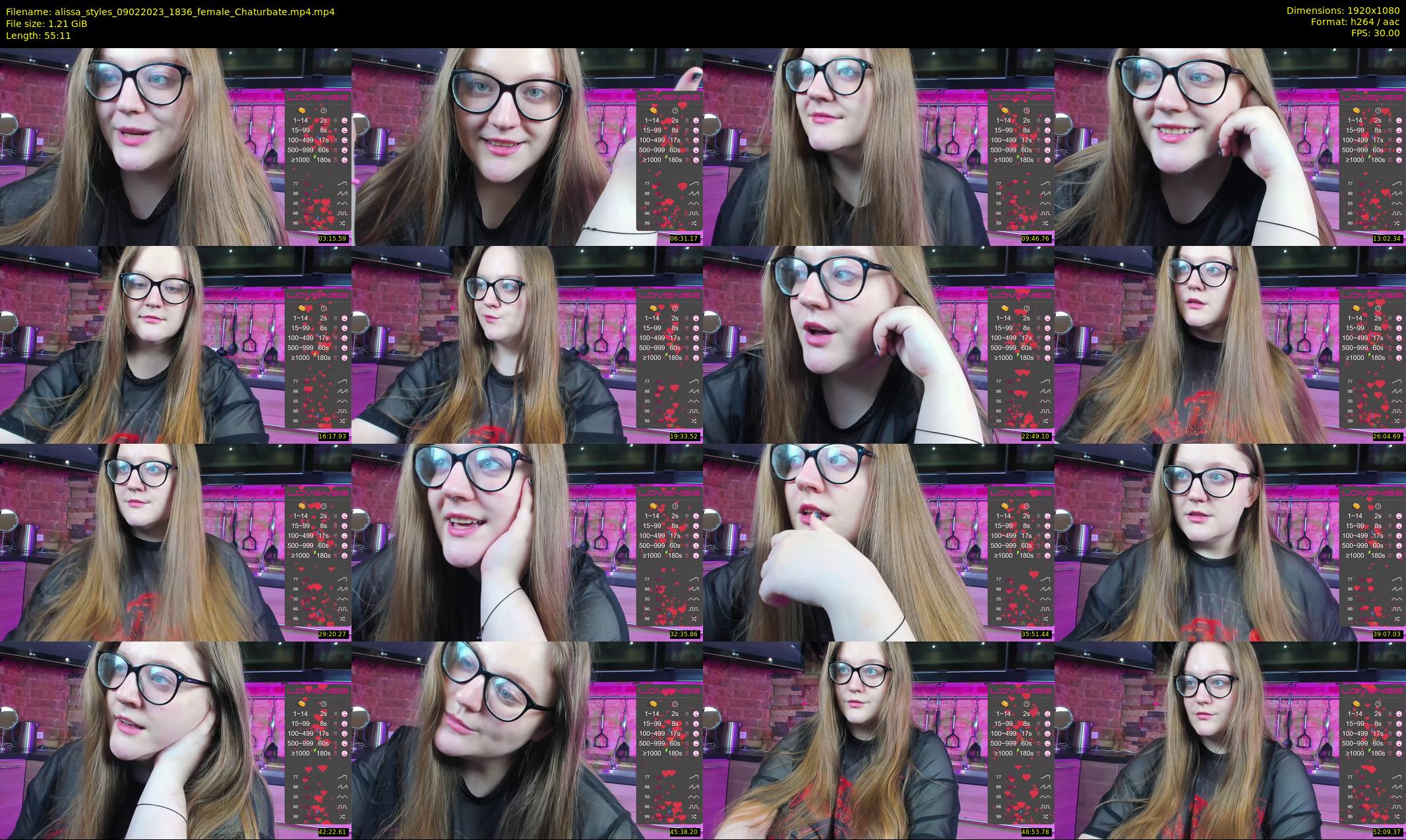 alissa_styles — 56 minute Chaturbate female cam show recording, 1080p, Feb 9, 2023