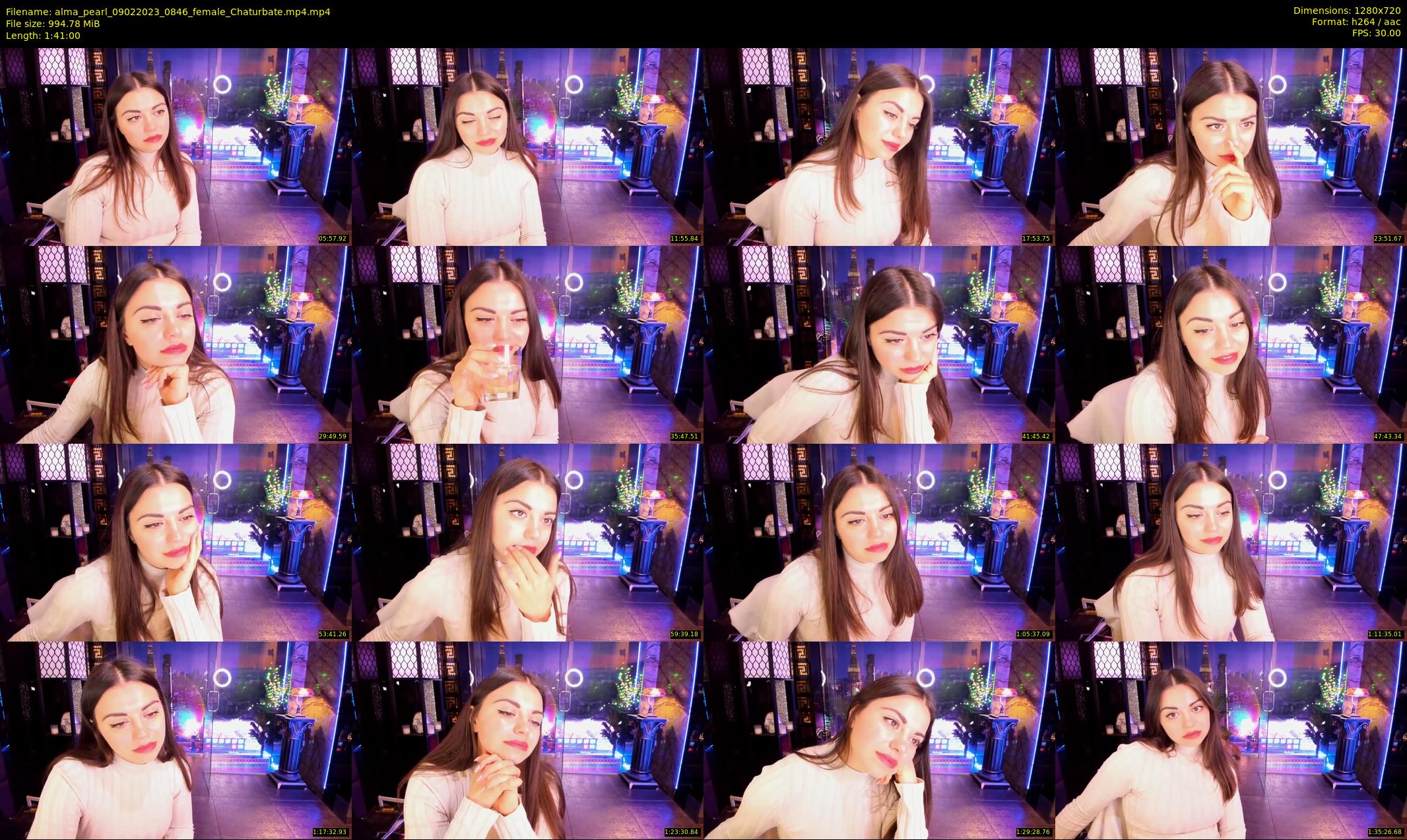 alma_pearl — 101 minute Chaturbate female cam show recording, 720p, Feb 9, 2023