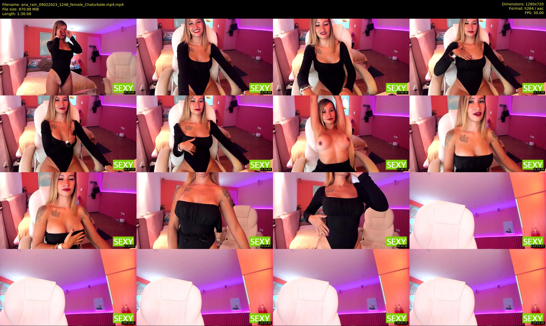 ana_rain — 91 minute Chaturbate female cam show recording, 720p, Feb 9, 2023