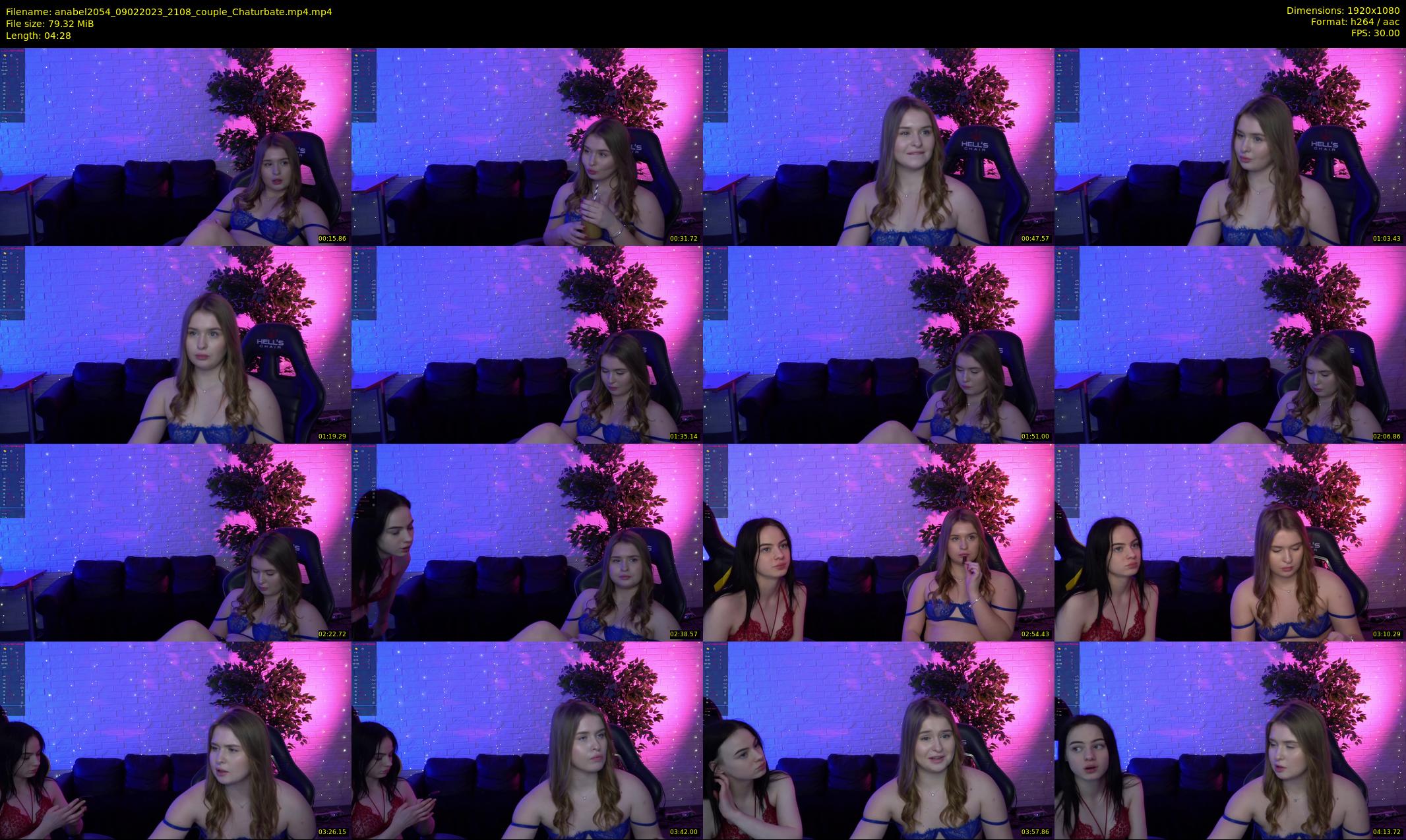 anabel2054 — 5 minute Chaturbate female cam show recording, 1080p, Feb 9, 2023