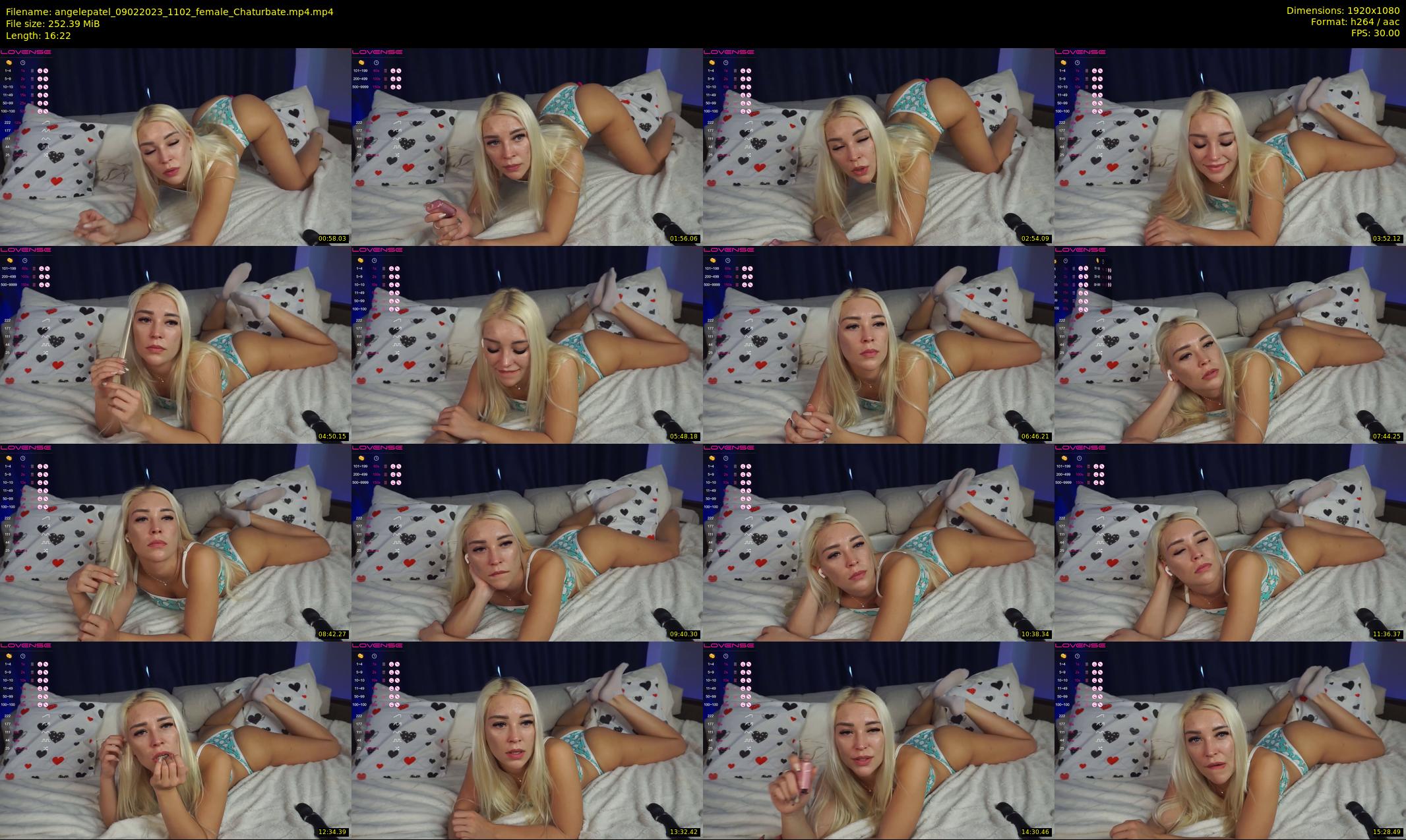 angelepatel — 17 minute Chaturbate female cam show recording, 1080p, Feb 9, 2023