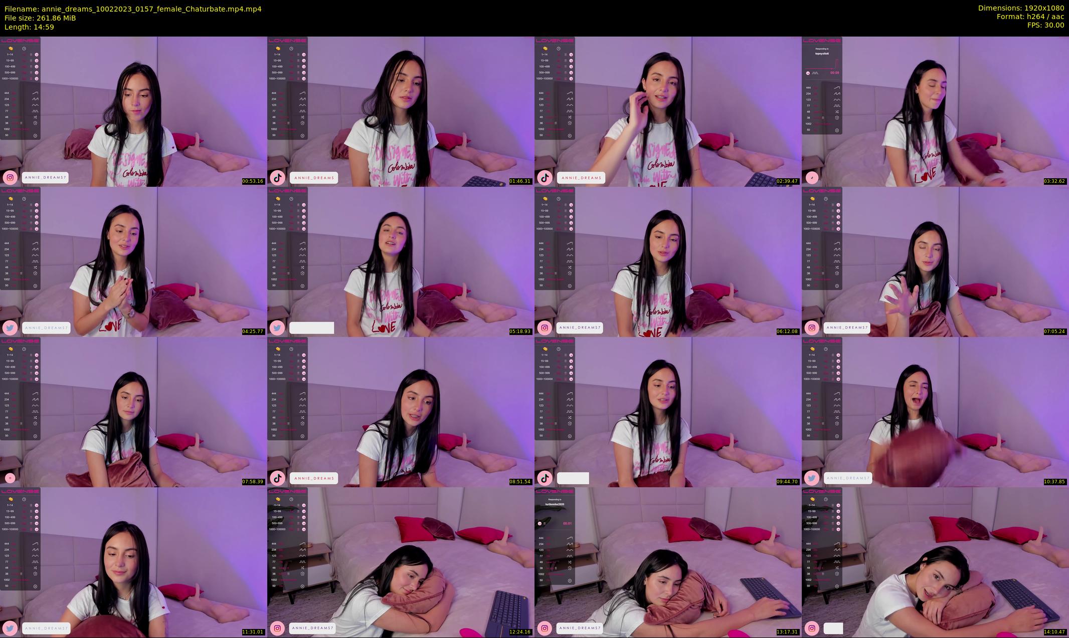 annie_dreams — 15 minute Chaturbate female cam show recording, 1080p, Feb 10, 2023
