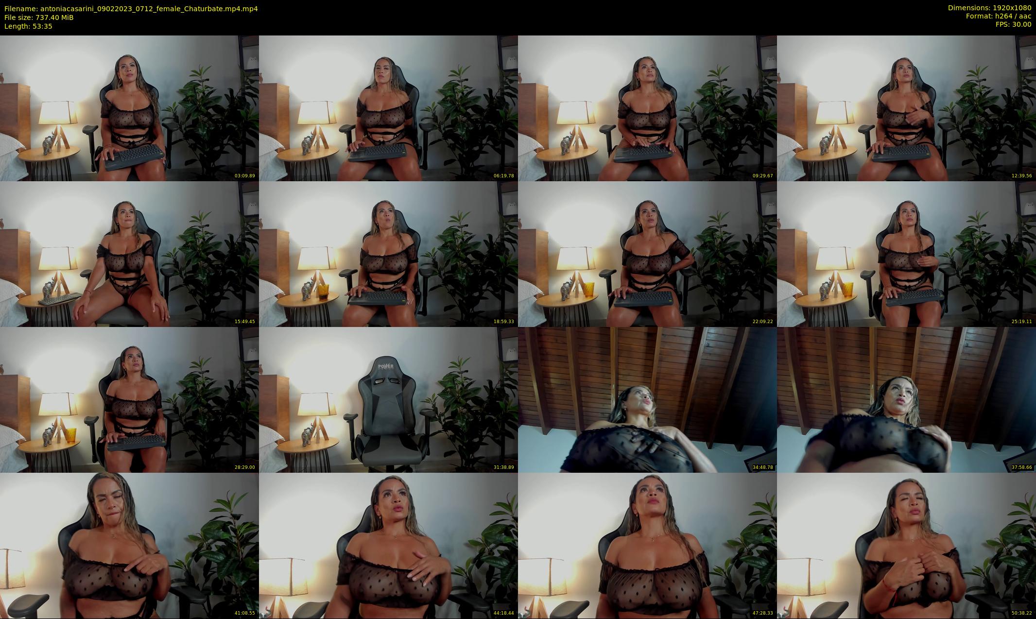 antoniacasarini — 54 minute Chaturbate female cam show recording, 1080p, Feb 9, 2023