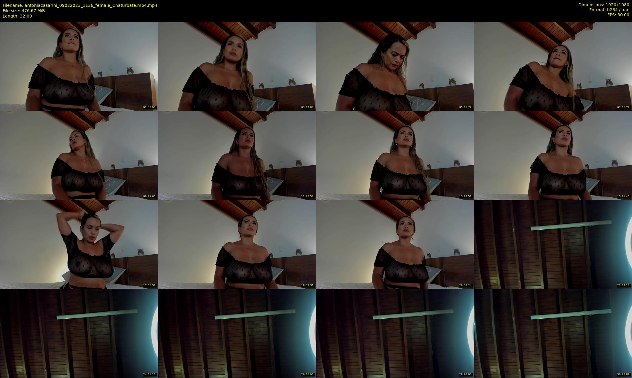 antoniacasarini — 33 minute Chaturbate female cam show recording, 1080p, Feb 9, 2023