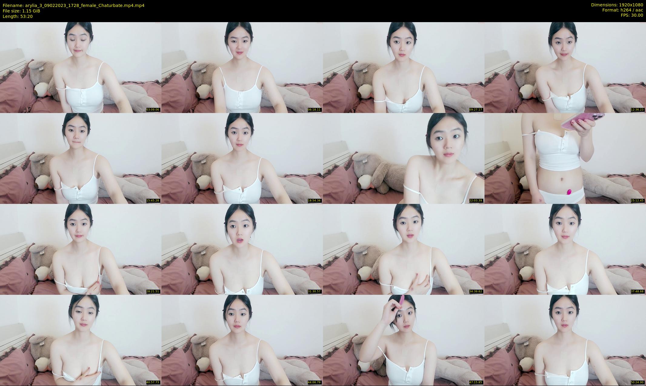 arylia_3 — 54 minute Chaturbate female cam show recording, 1080p, Feb 9, 2023