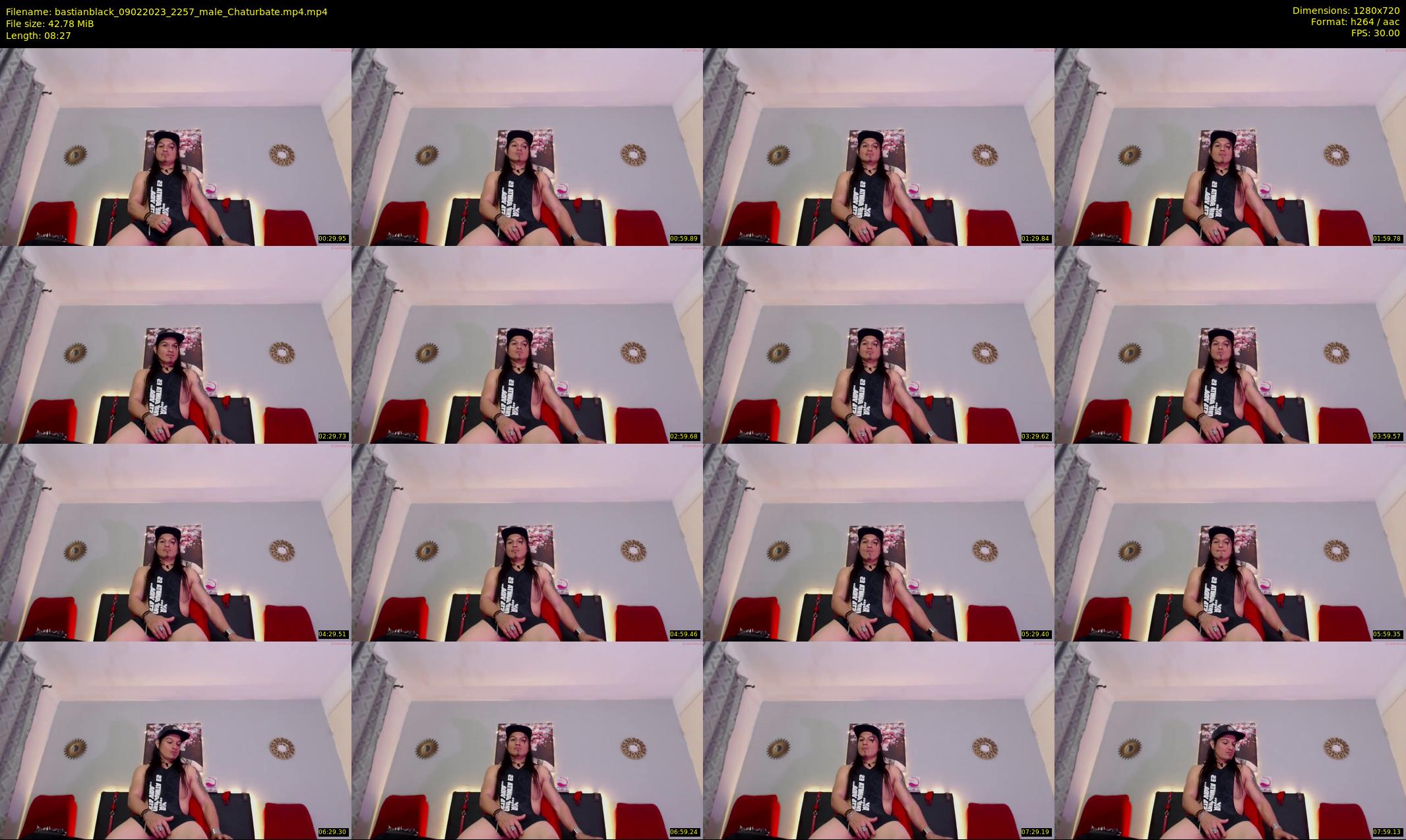 bastianblack — 9 minute Chaturbate male cam show recording, 720p, Feb 9, 2023