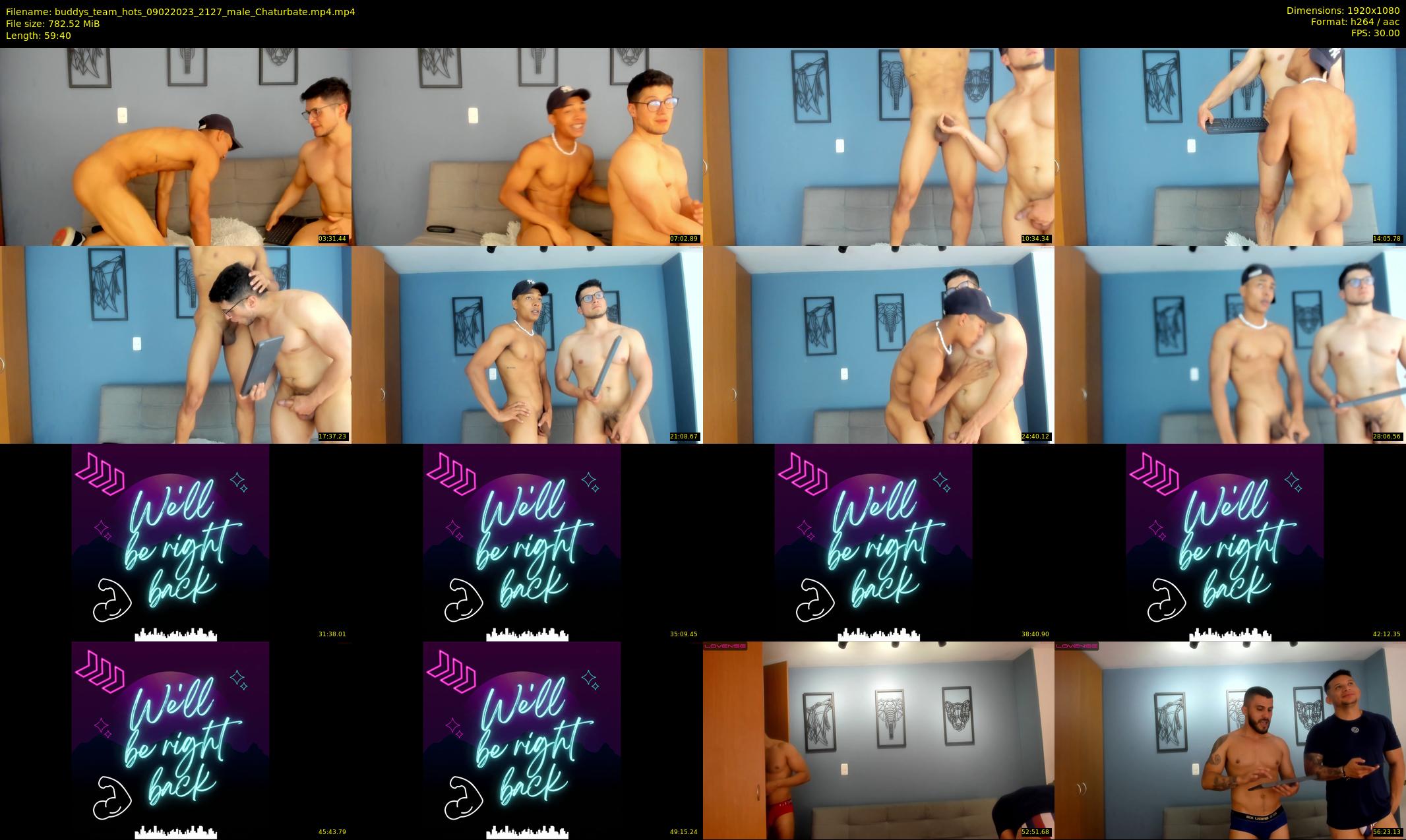 buddys_team_hots — 60 minute Chaturbate couple cam show recording, 1080p, Feb 9, 2023