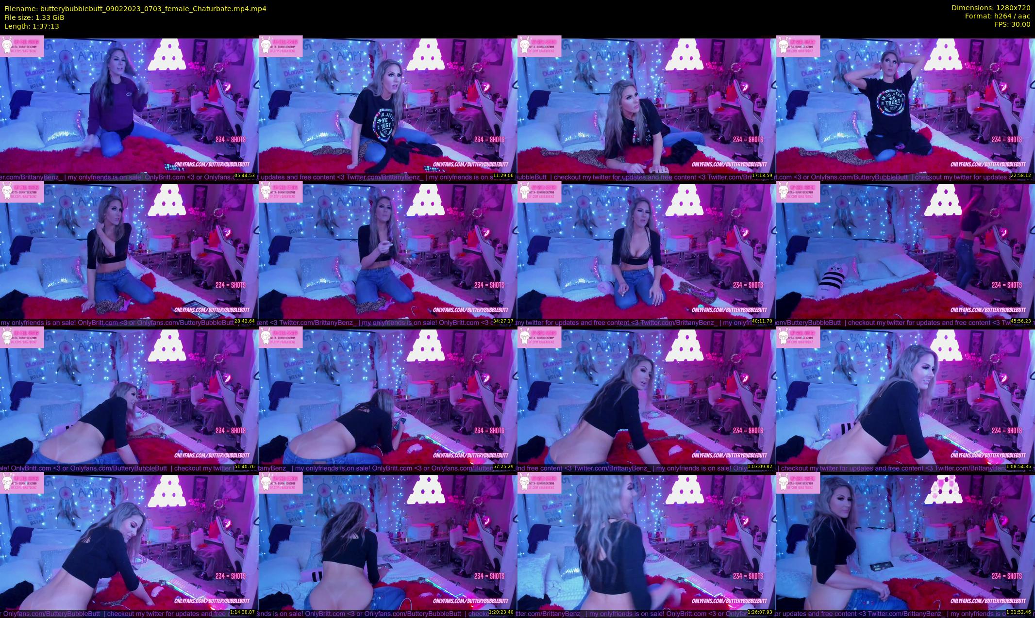 butterybubblebutt — 98 minute Chaturbate couple cam show recording, 720p, Feb 9, 2023