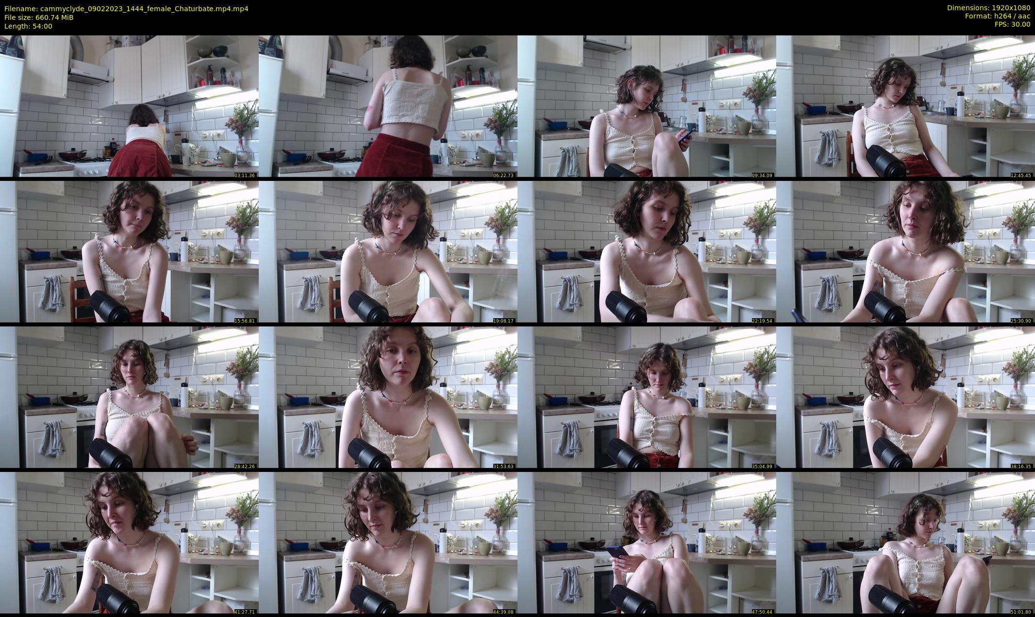 cammyclyde — 54 minute Chaturbate female cam show recording, 1080p, Feb 9, 2023
