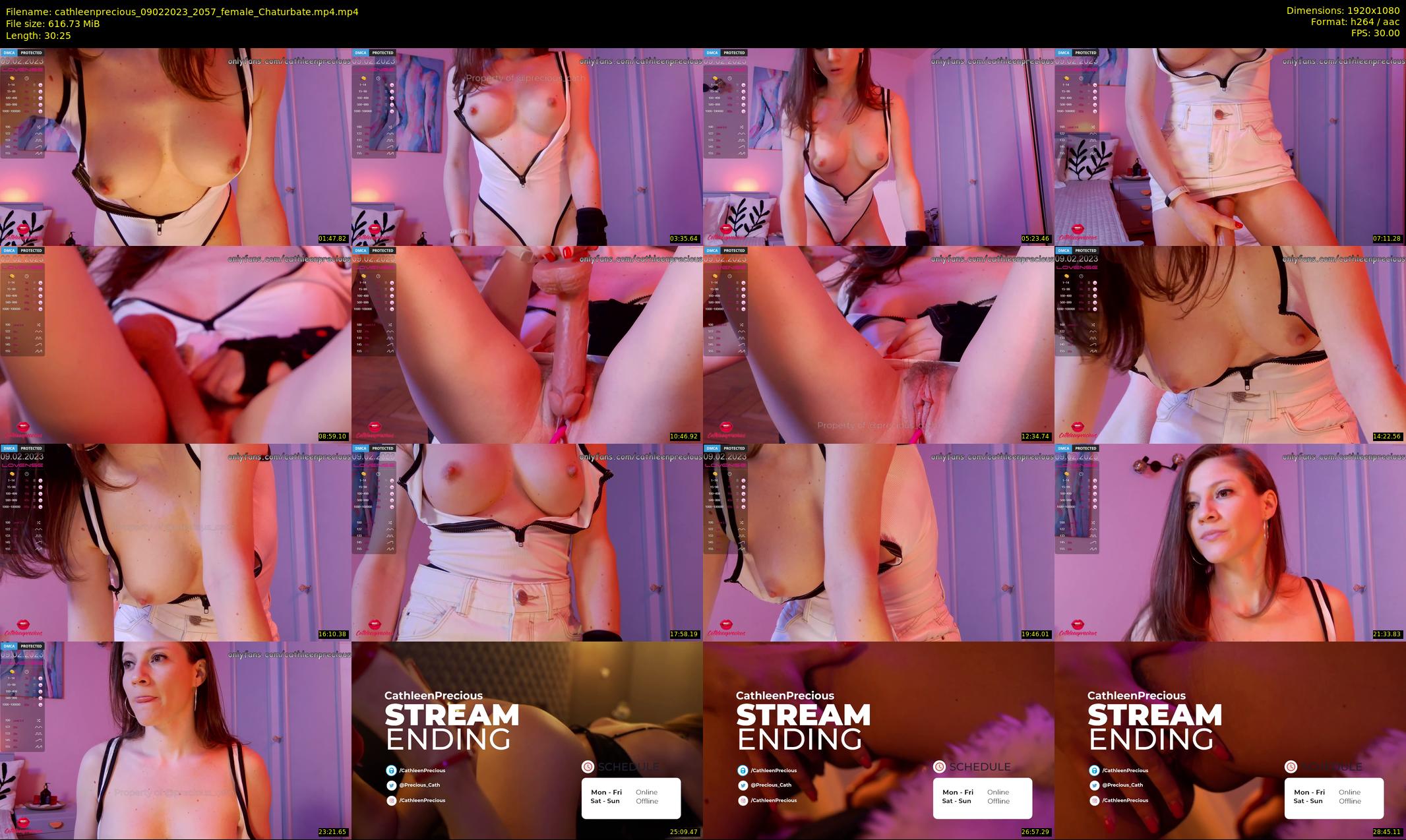 cathleenprecious — 31 minute Chaturbate female cam show recording, 1080p, Feb 9, 2023