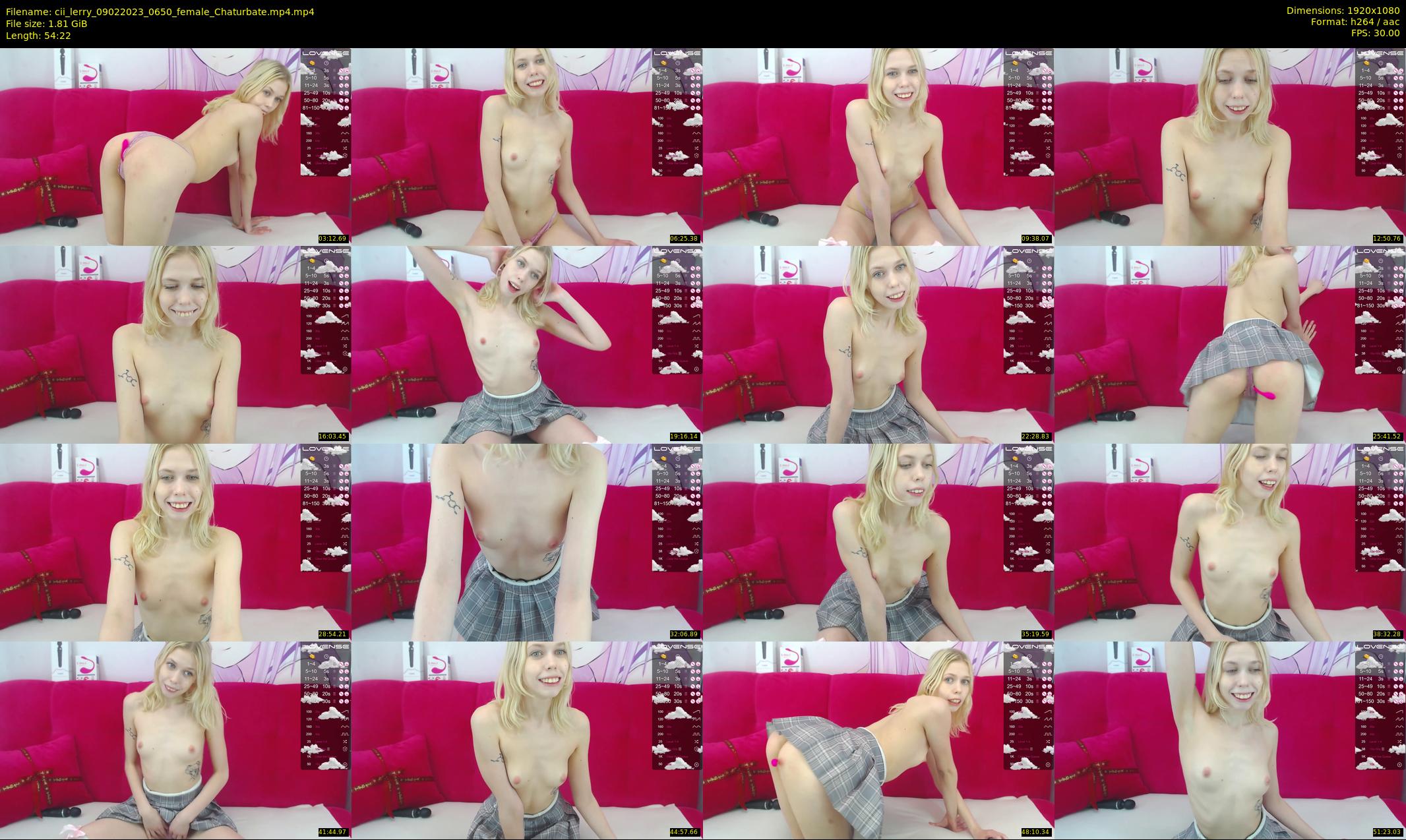 cii_lerry — 55 minute Chaturbate female cam show recording, 1080p, Feb 9, 2023