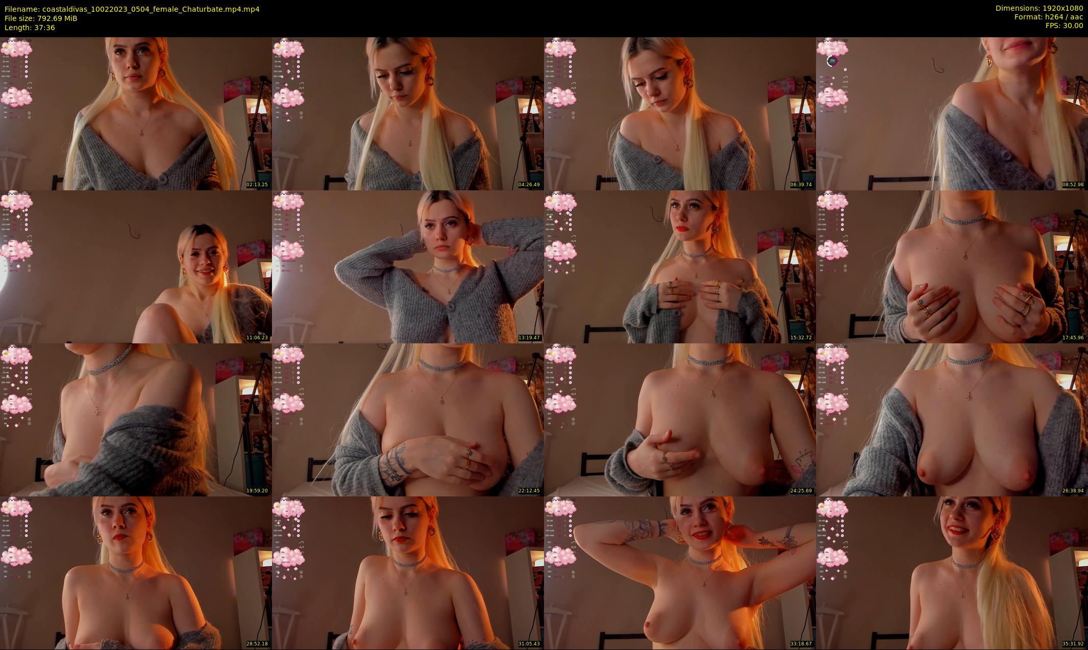 coastaldivas — 38 minute Chaturbate female cam show recording, 1080p, Feb 10, 2023